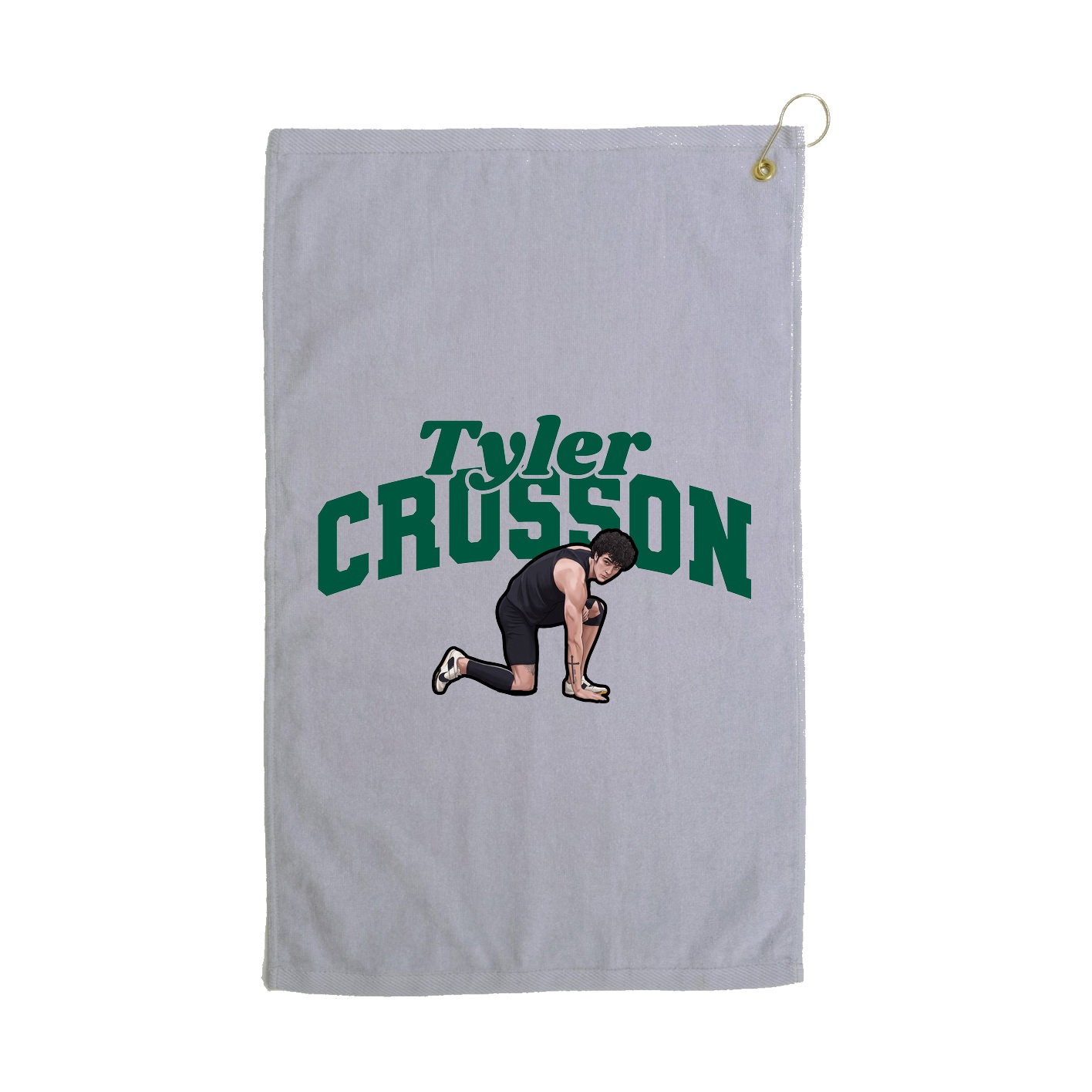 Golf Towel — Signature Arch in Grey