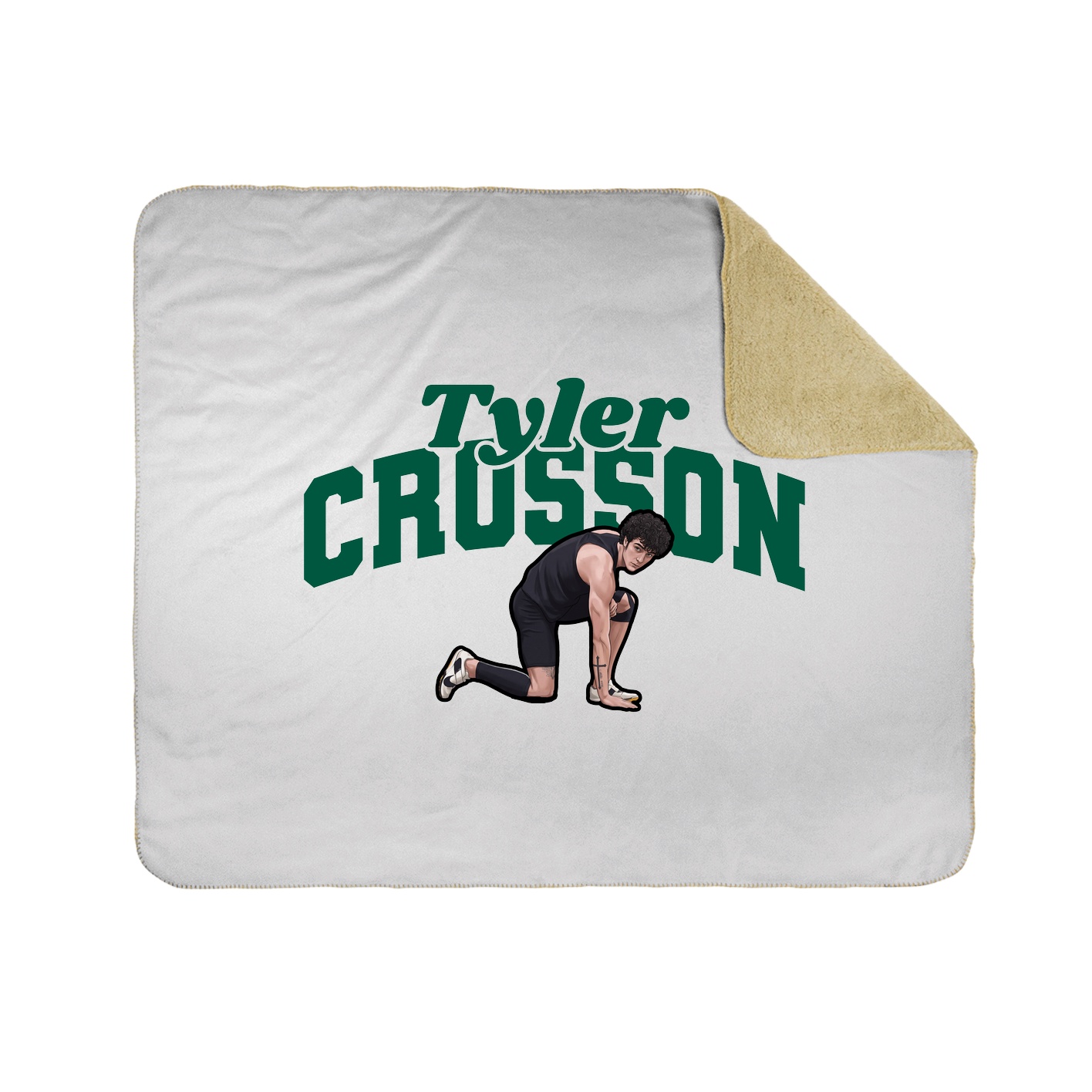 Throw Blanket — Signature Arch in White