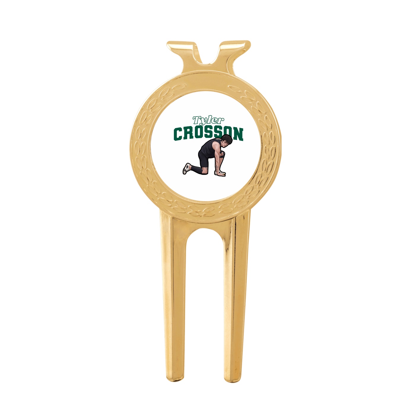 Divot Tool with Ball Marker — Name Arch in Classic