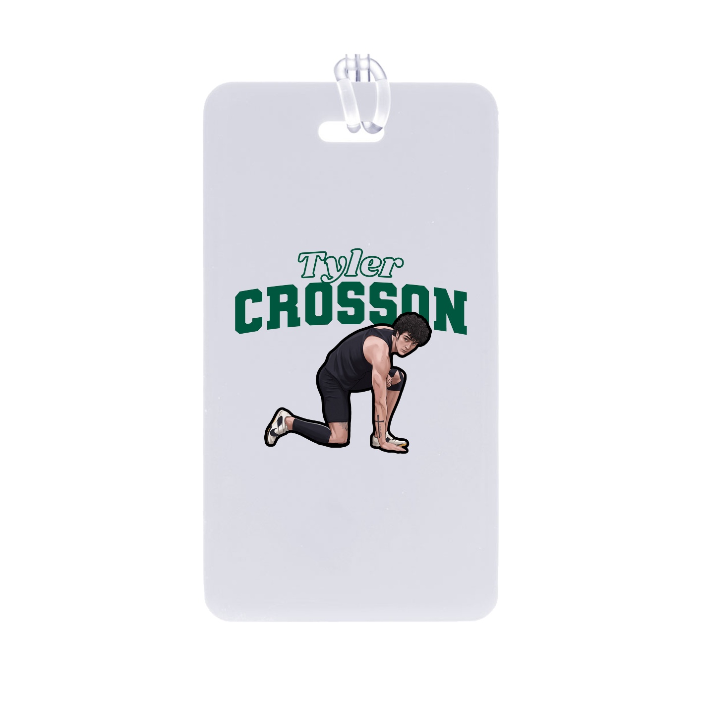 Bag Tag — Name Arch in Classic