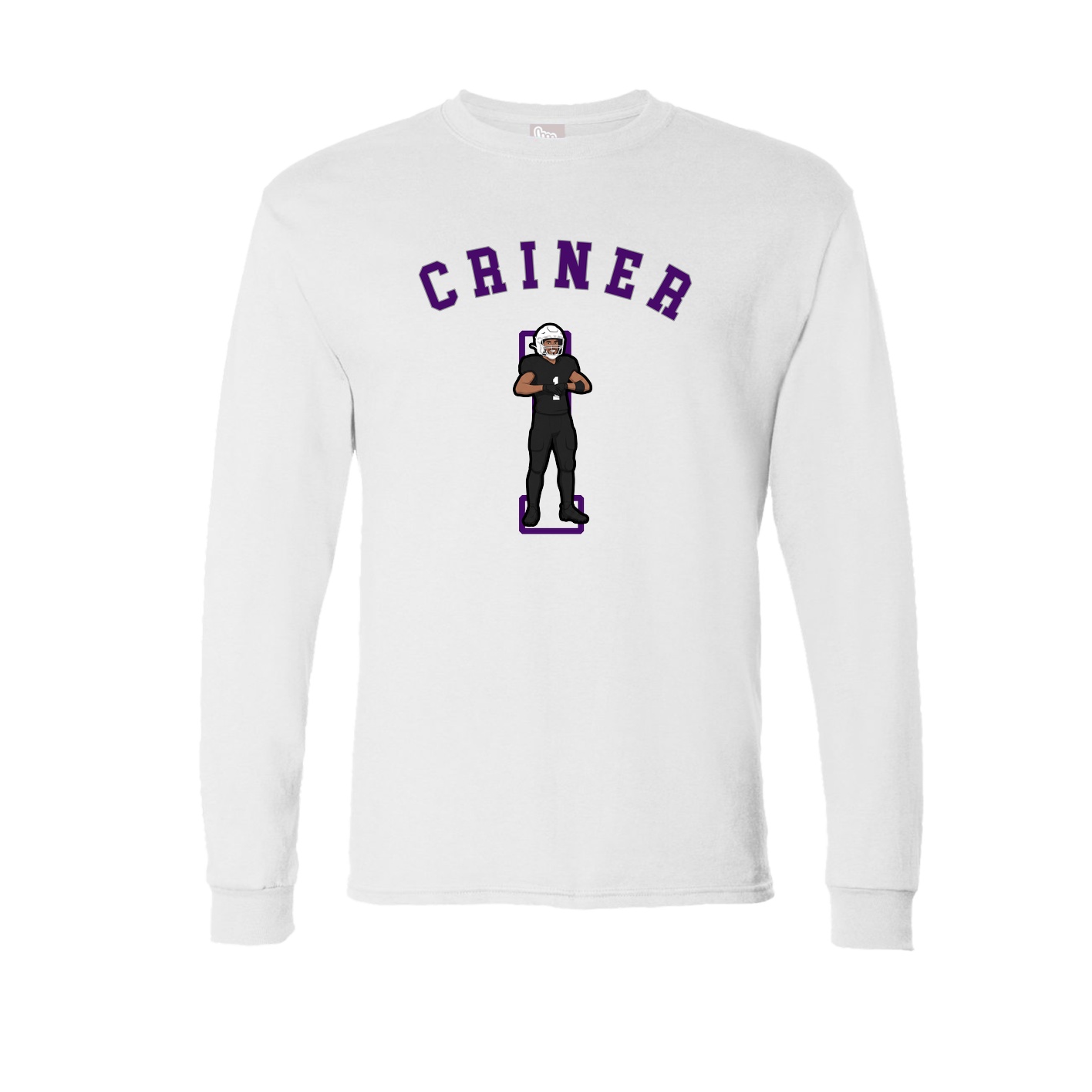 Long Sleeve Tee — Shirsey Arch in White