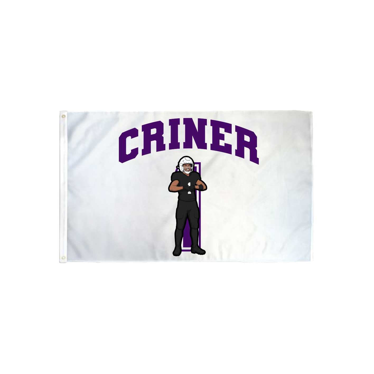 3x5 Flag — Number in Classic