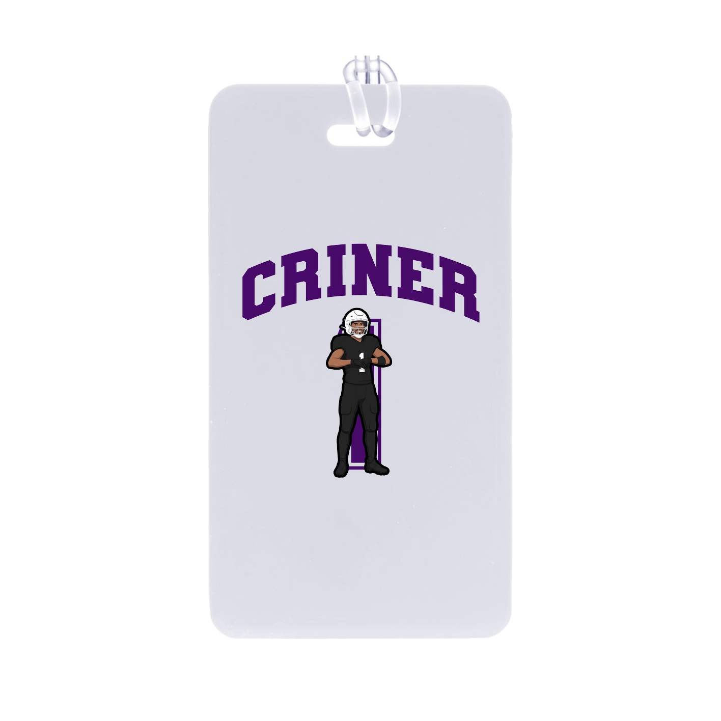 Bag Tag — Number in Classic