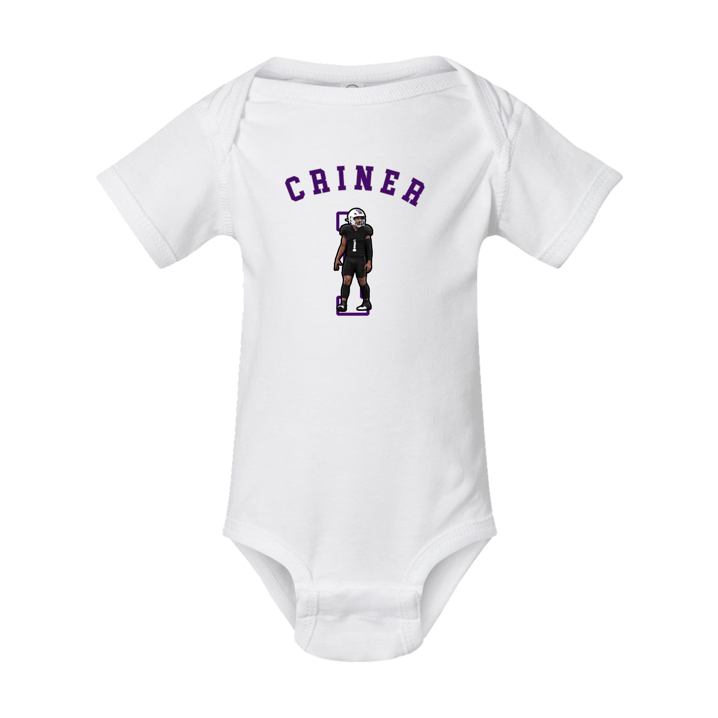 Baby Onesie — Shirsey Arch in White