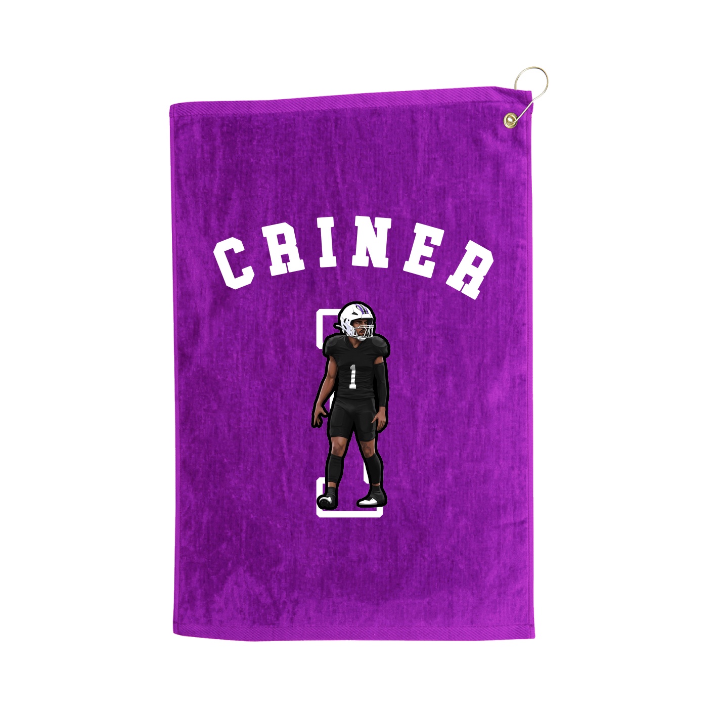 Golf Towel — Shirsey Arch in Purple