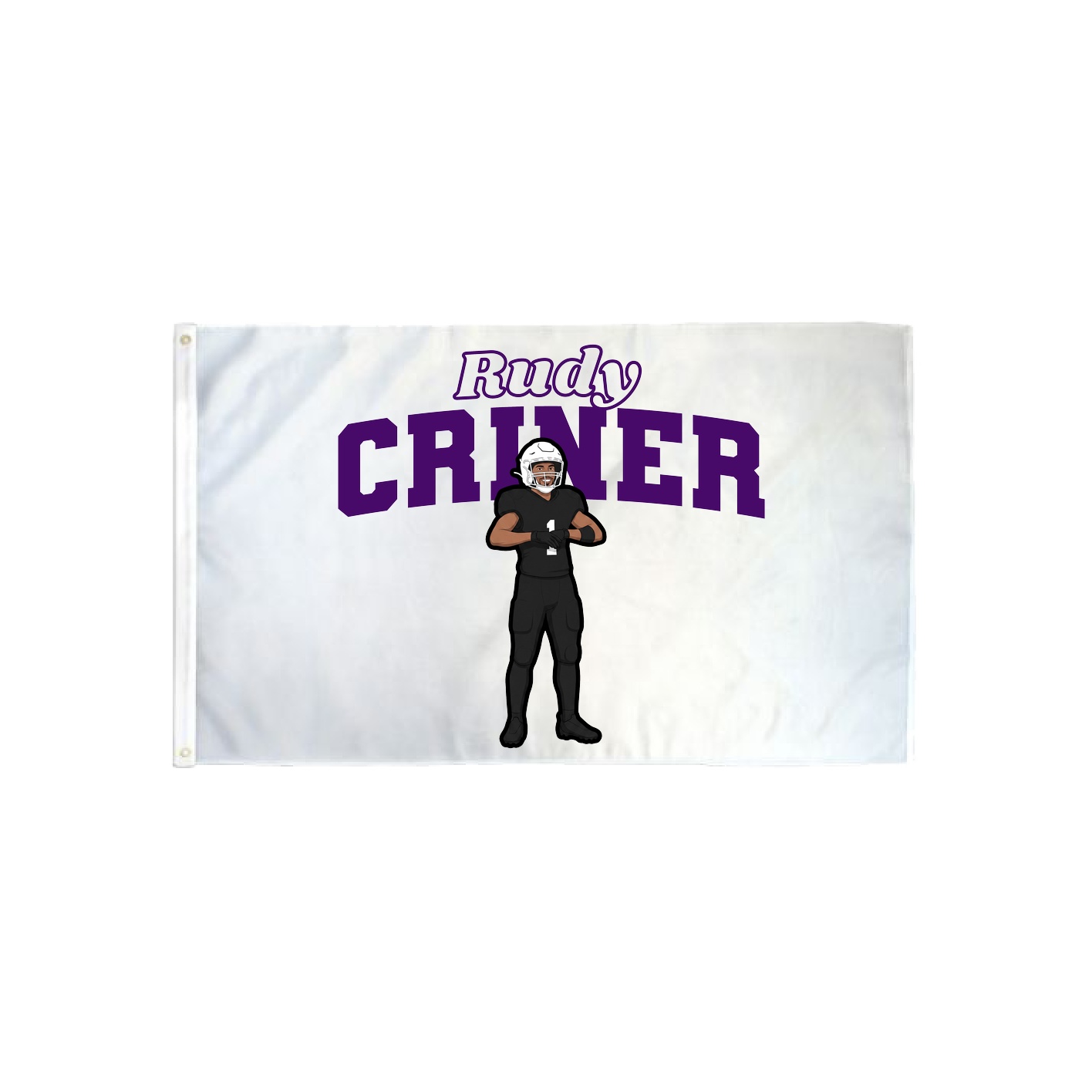 3x5 Flag — Name Arch in Classic