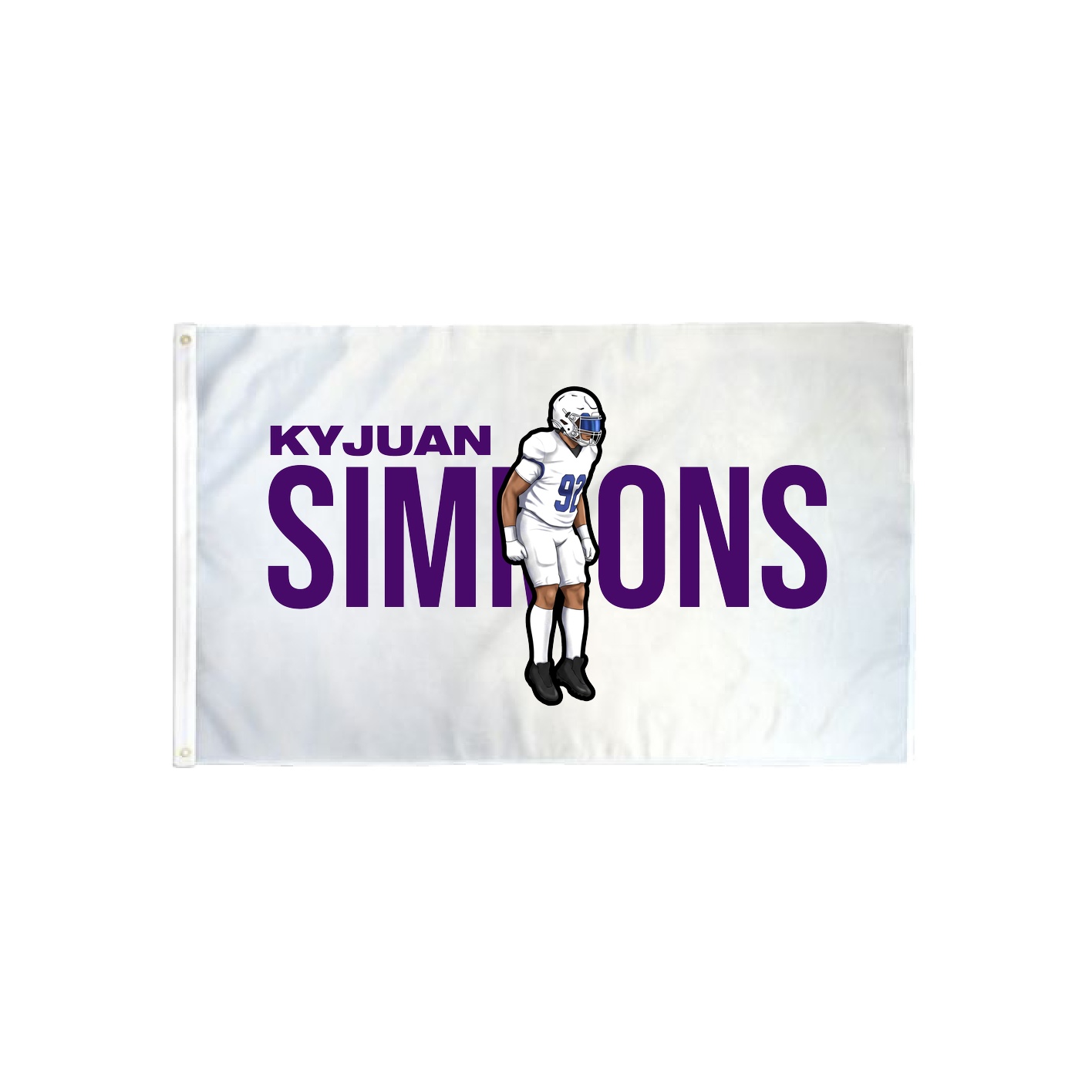 3x5 Flag — Player Name in Classic