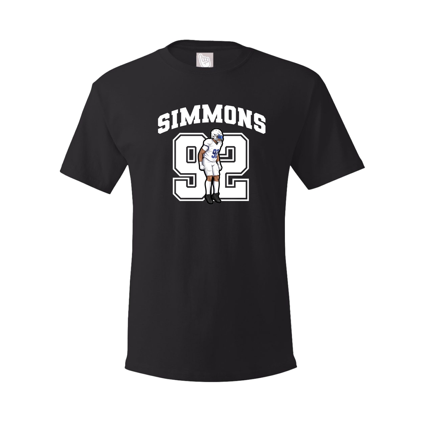 Youth Tee — Number in Black