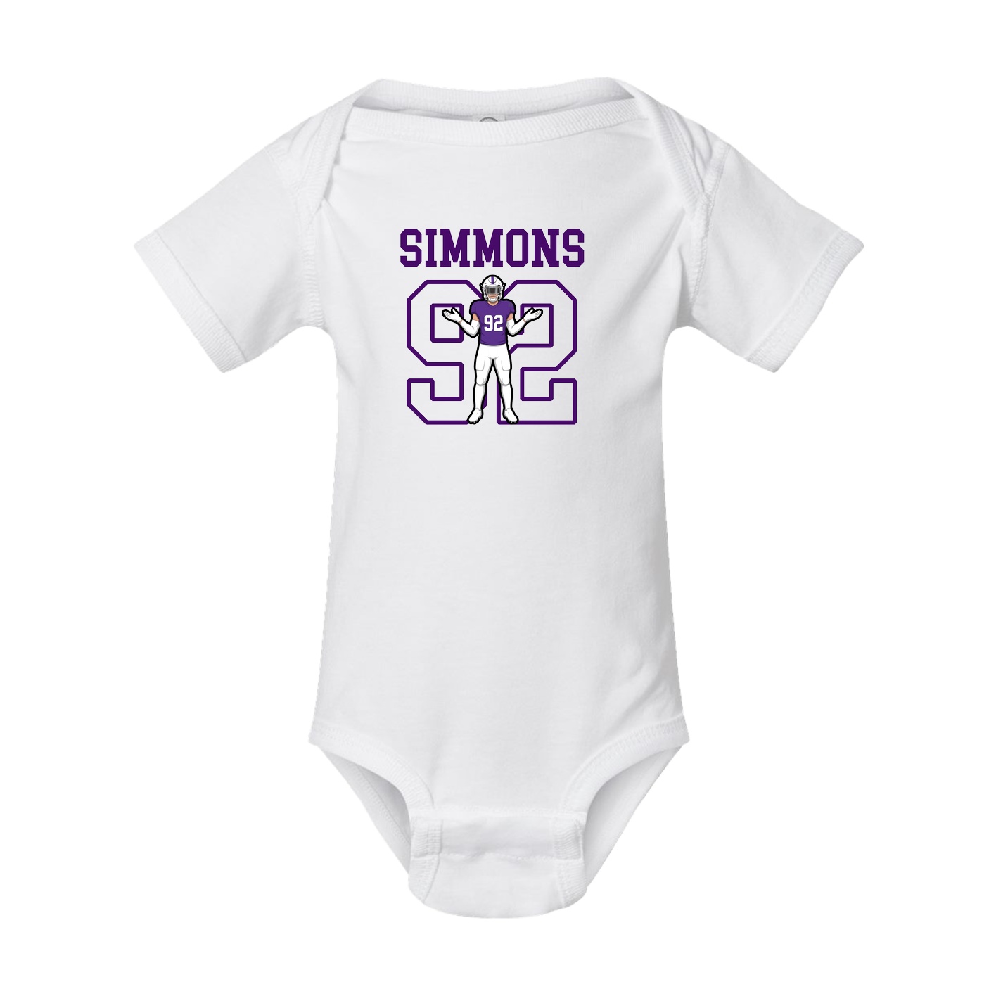 Baby Onesie — Shirsey in White