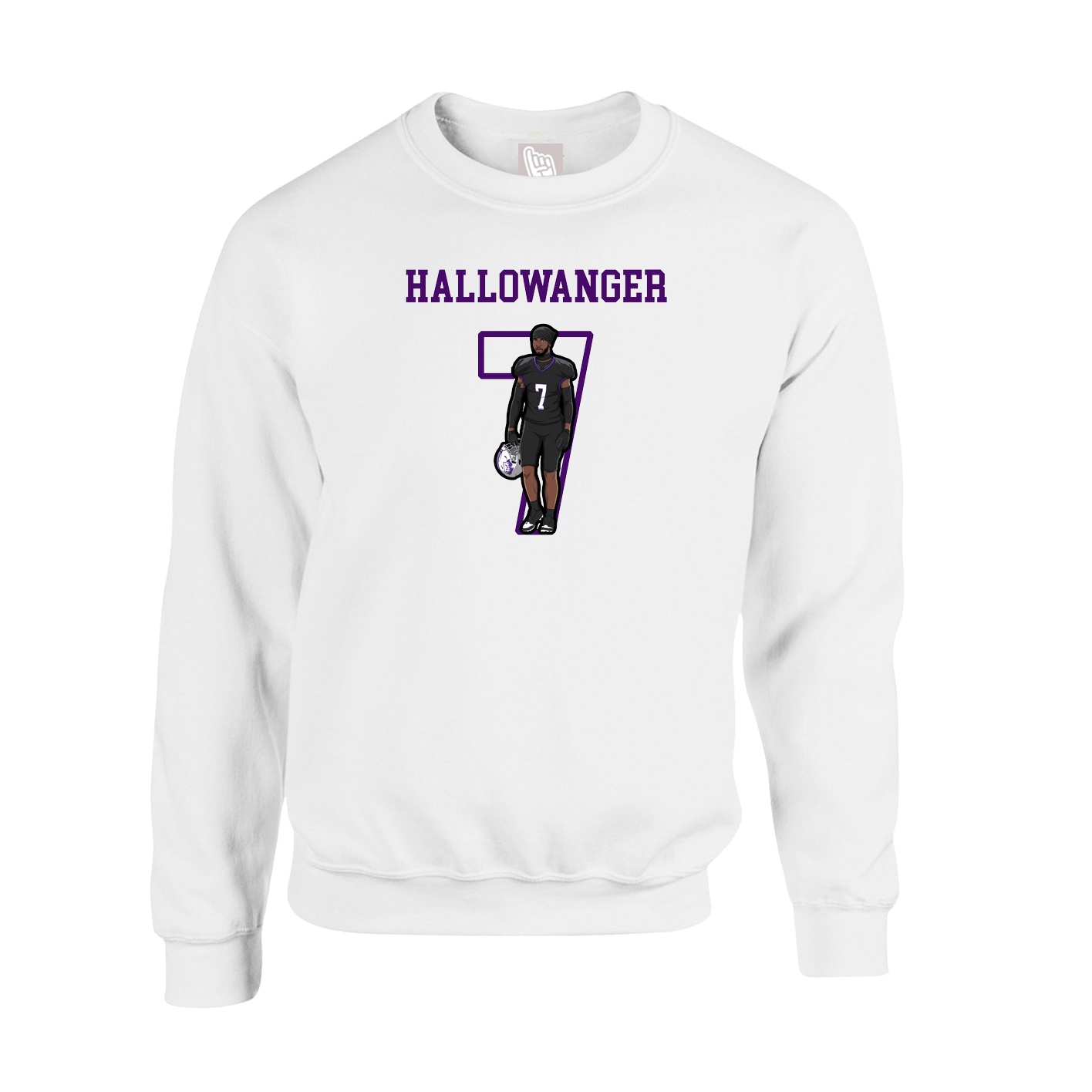 Fleece Crew — Shirsey in White