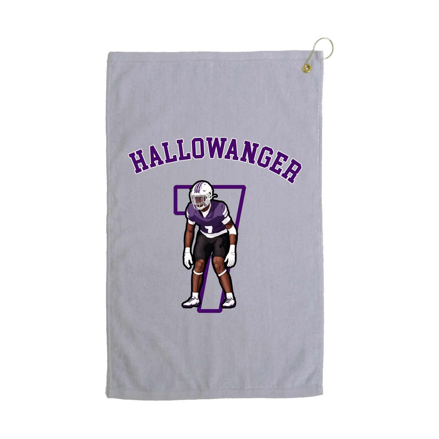 Golf Towel — Shirsey Arch in Grey