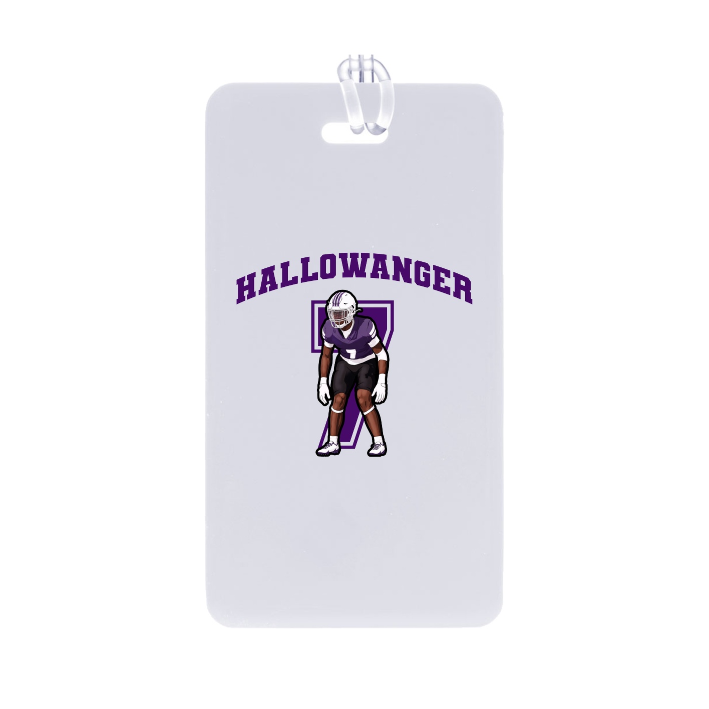 Bag Tag — Number in Classic