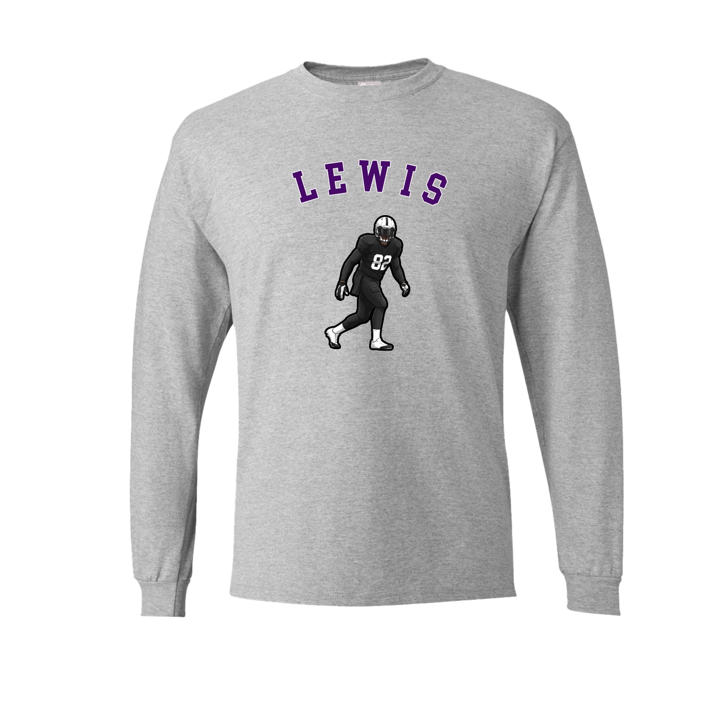 Long Sleeve Tee — Shirsey Arch in Grey