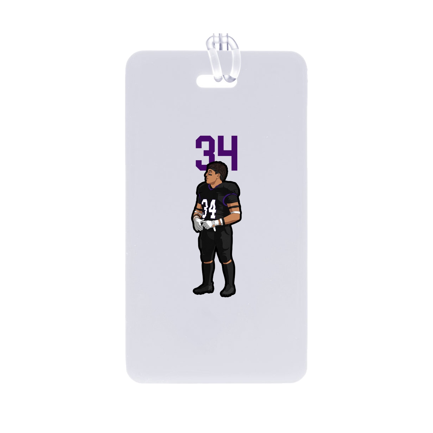 Bag Tag — Number Top in Classic