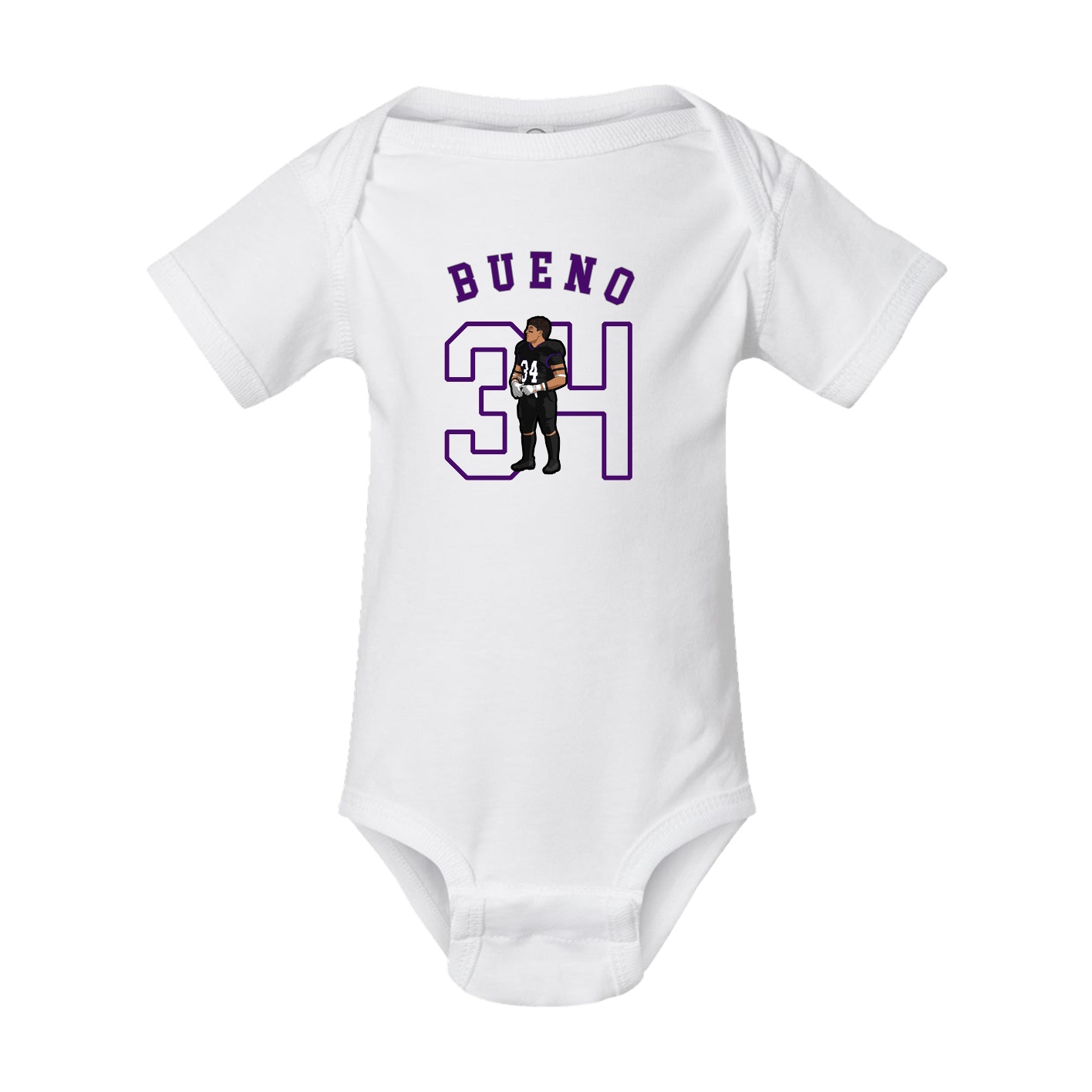 Baby Onesie — Shirsey Arch in White