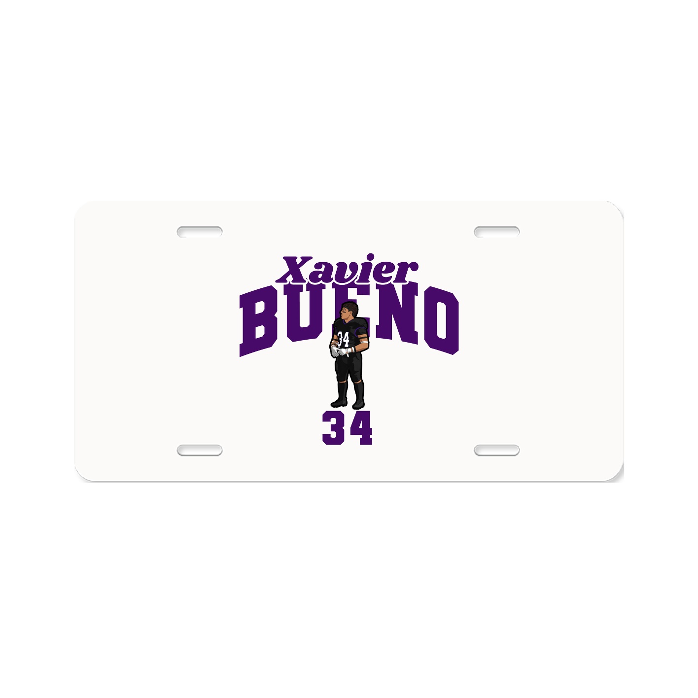 License Plate — Signature Arch in Classic