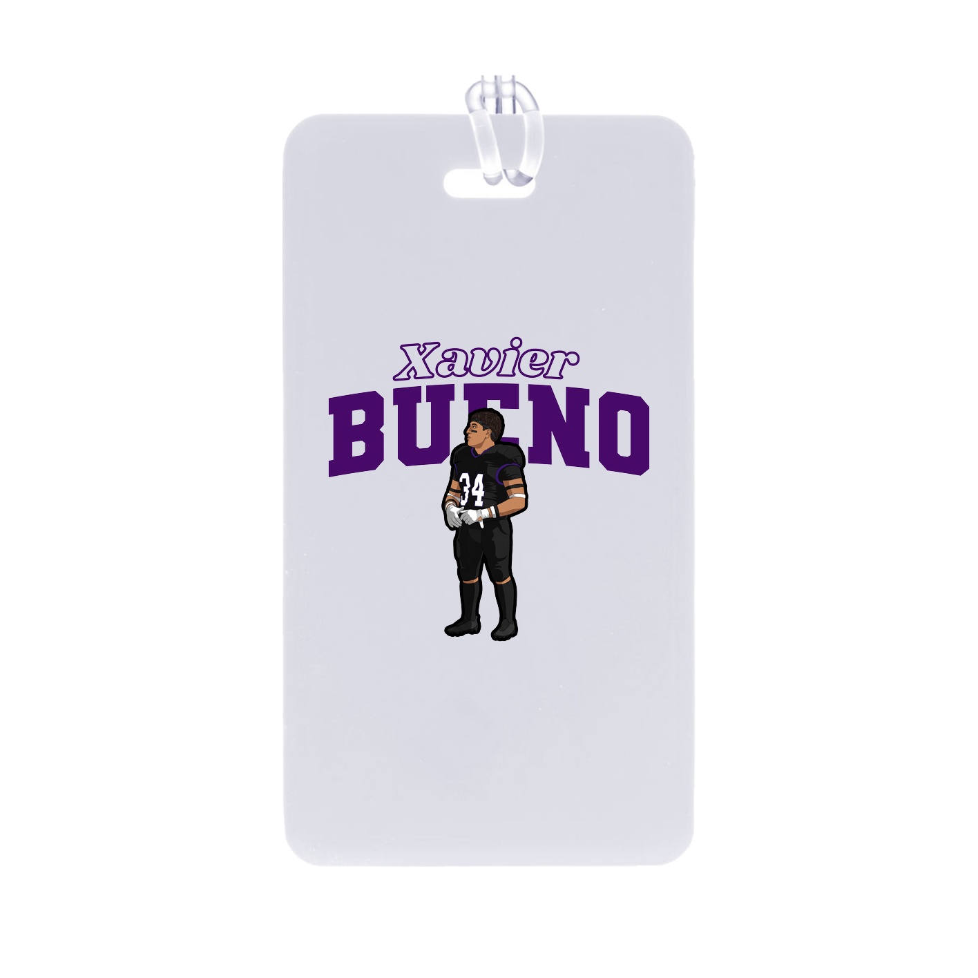 Bag Tag — Name Arch in Classic
