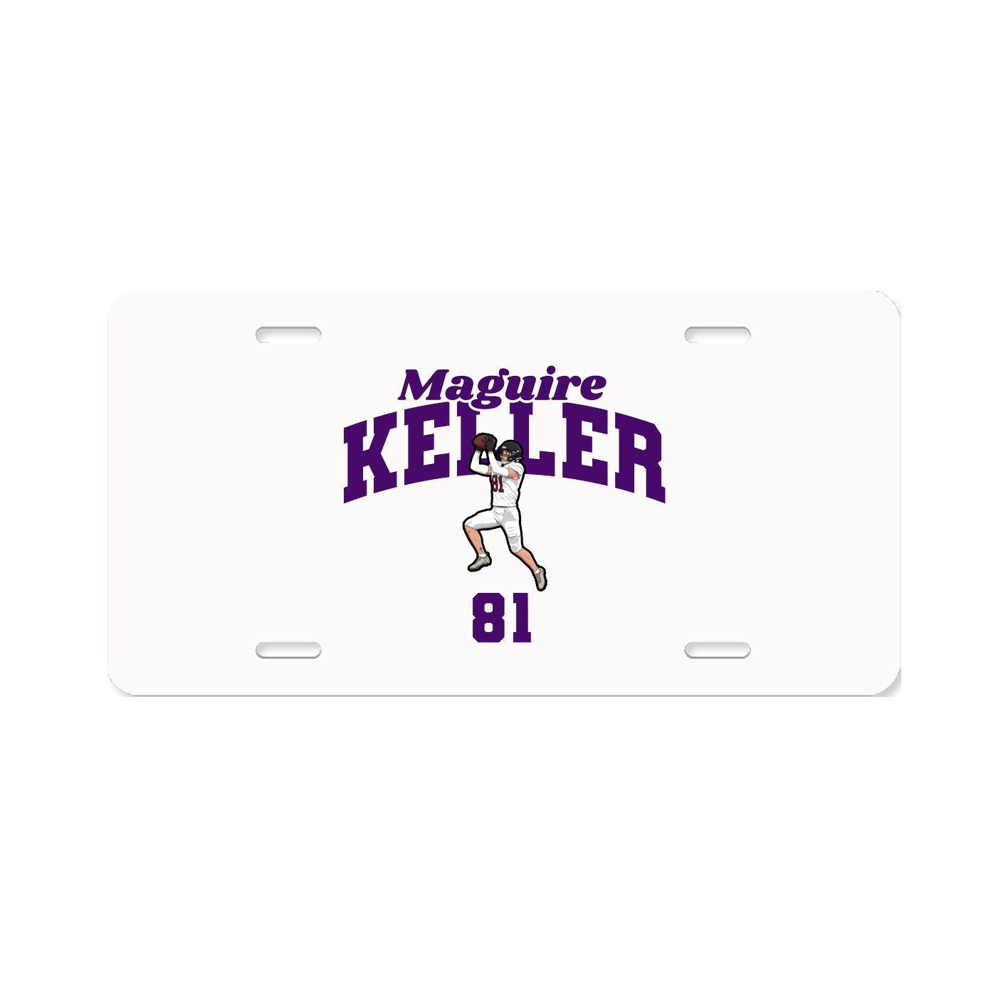 License Plate — Signature Arch in Classic
