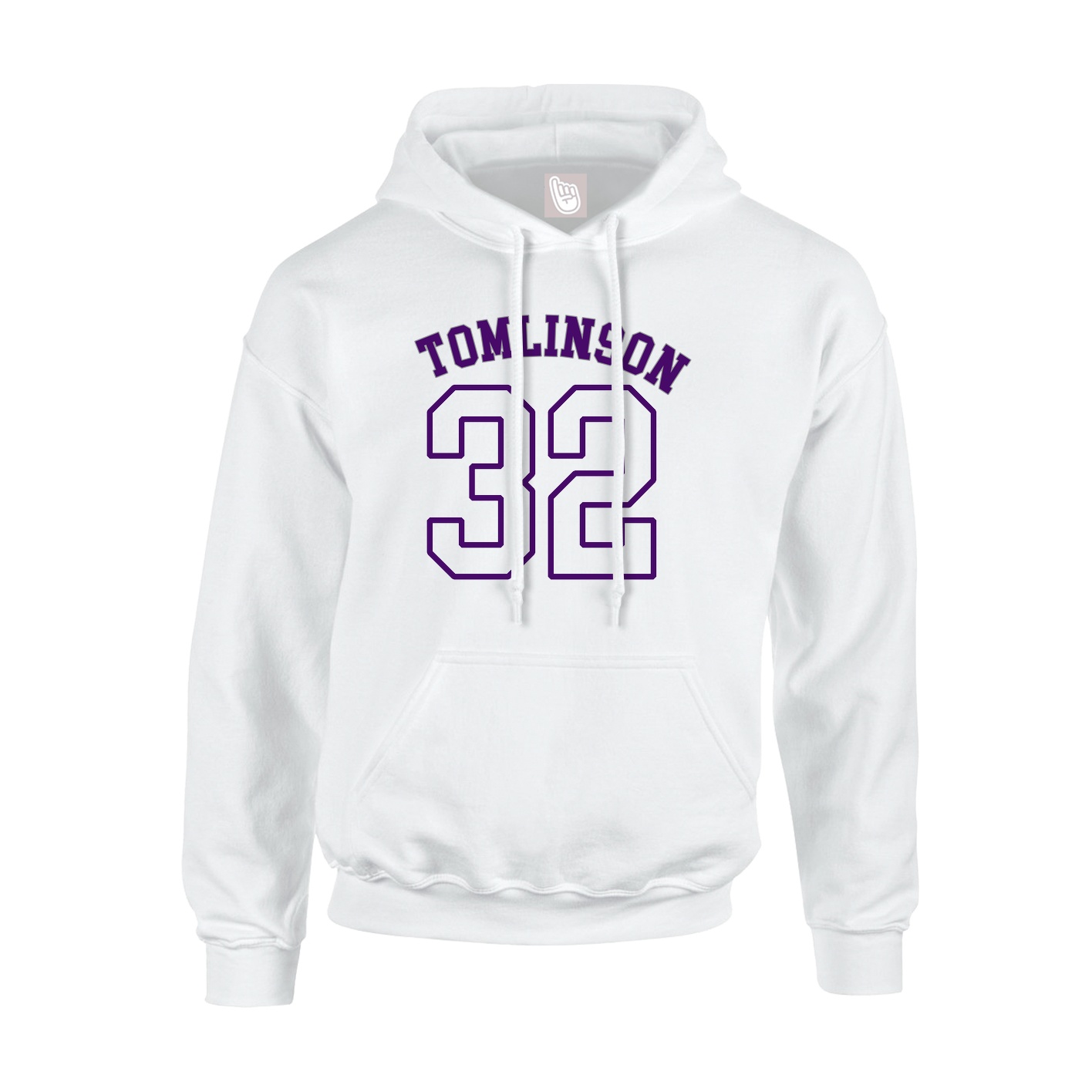 Hoodie — Shirsey Arch in White