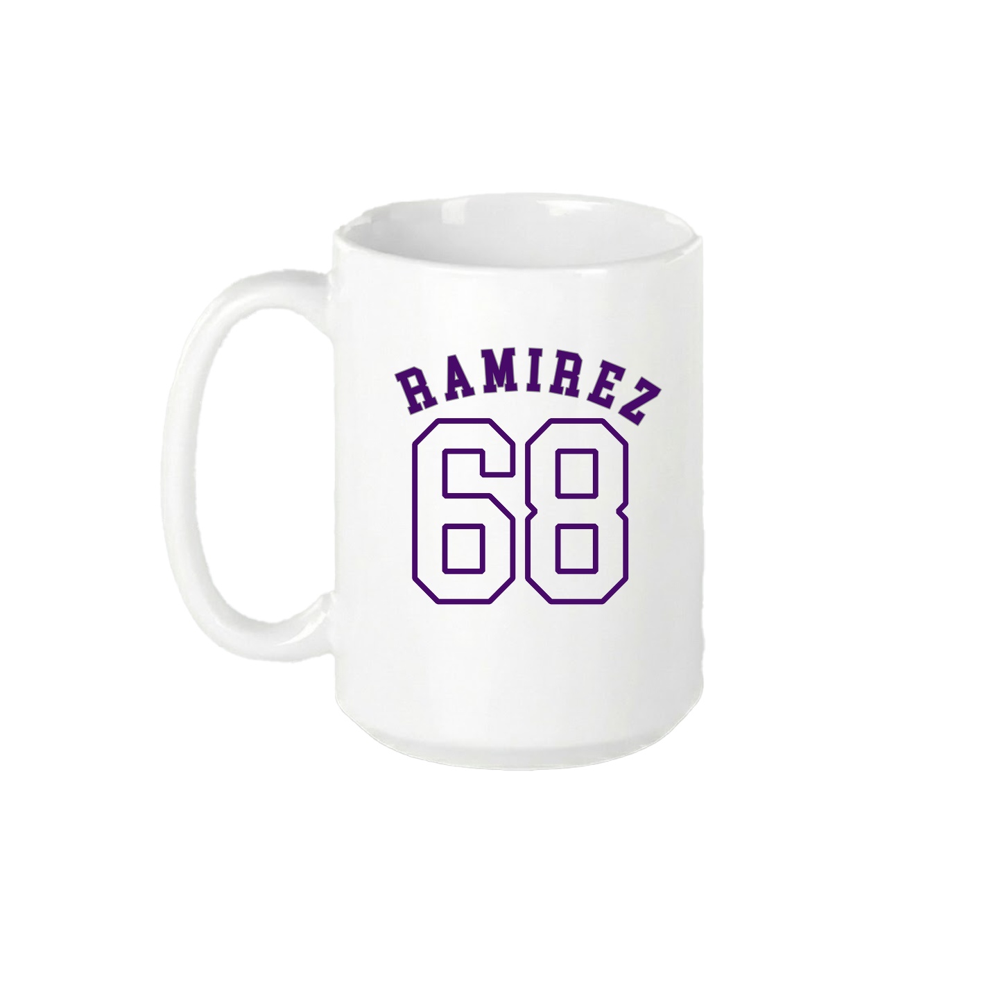15oz Coffee Mug — Shirsey Arch in White