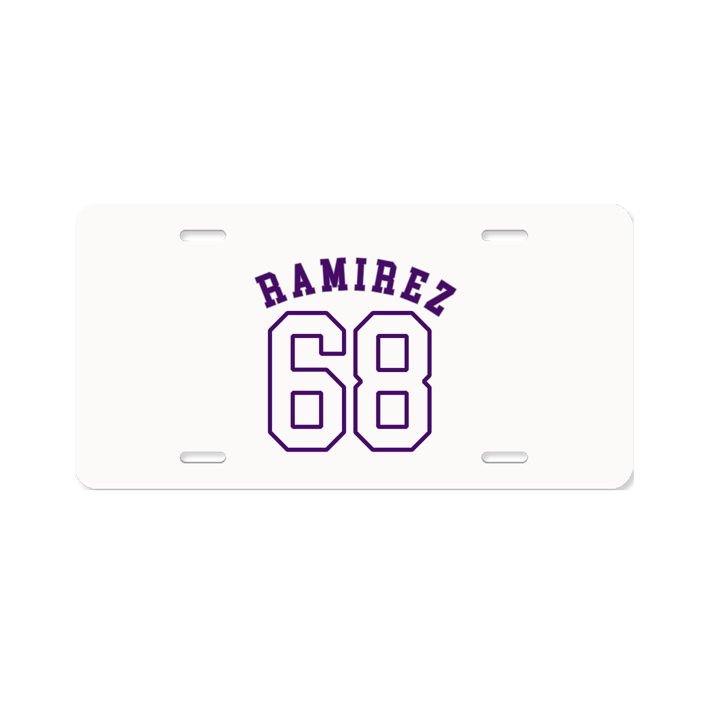 License Plate — Shirsey Arch in Classic