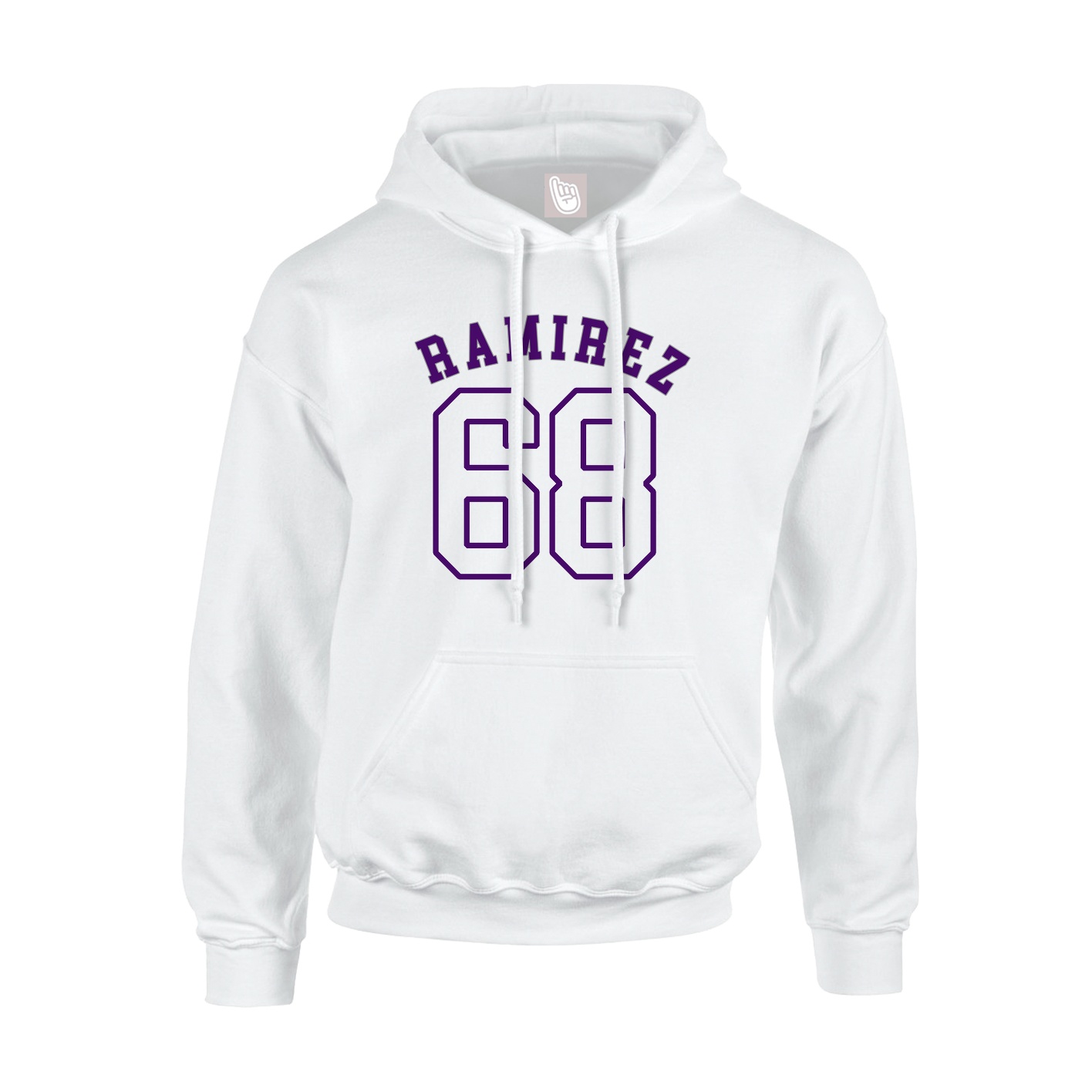 Hoodie — Shirsey Arch in White