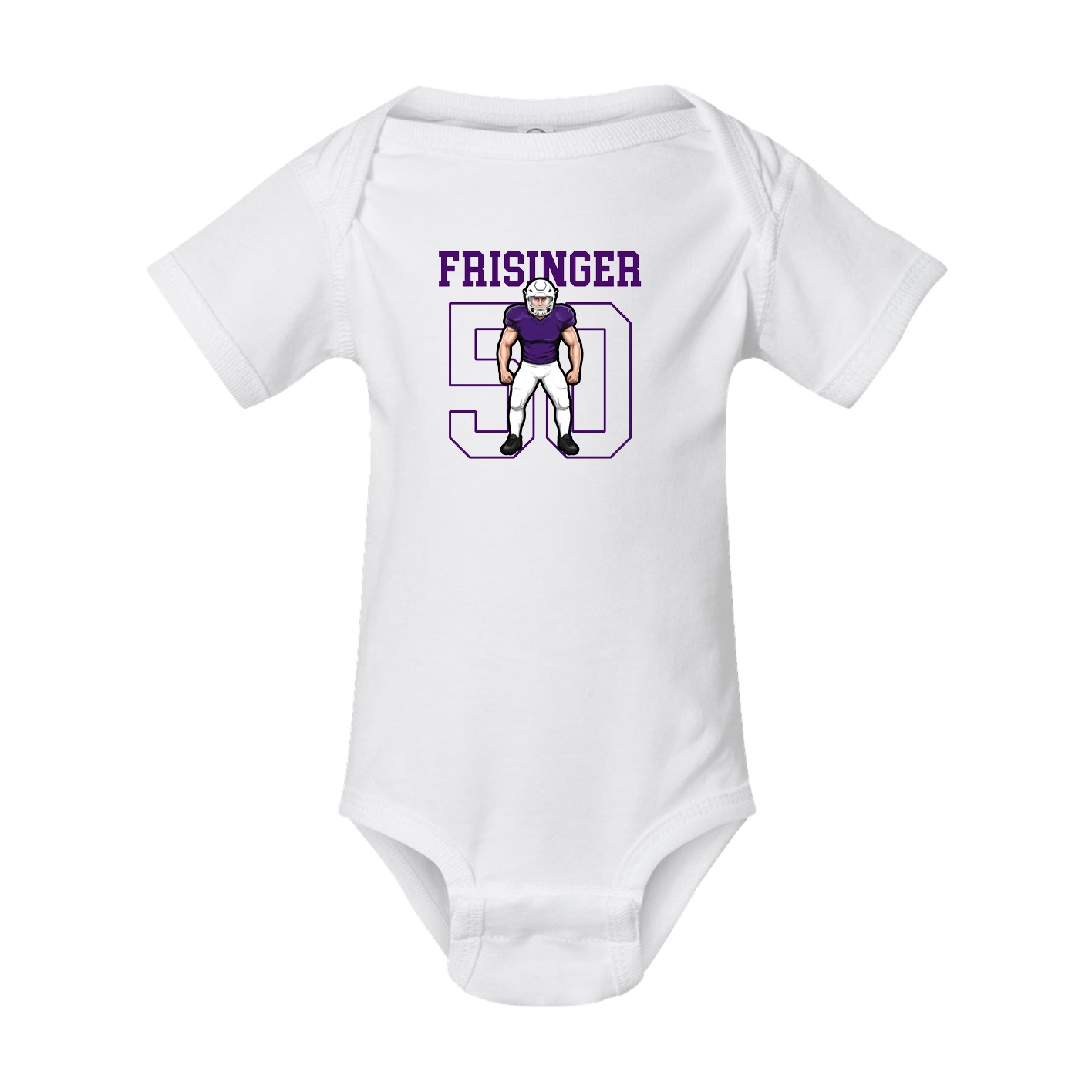 Baby Onesie — Shirsey in White