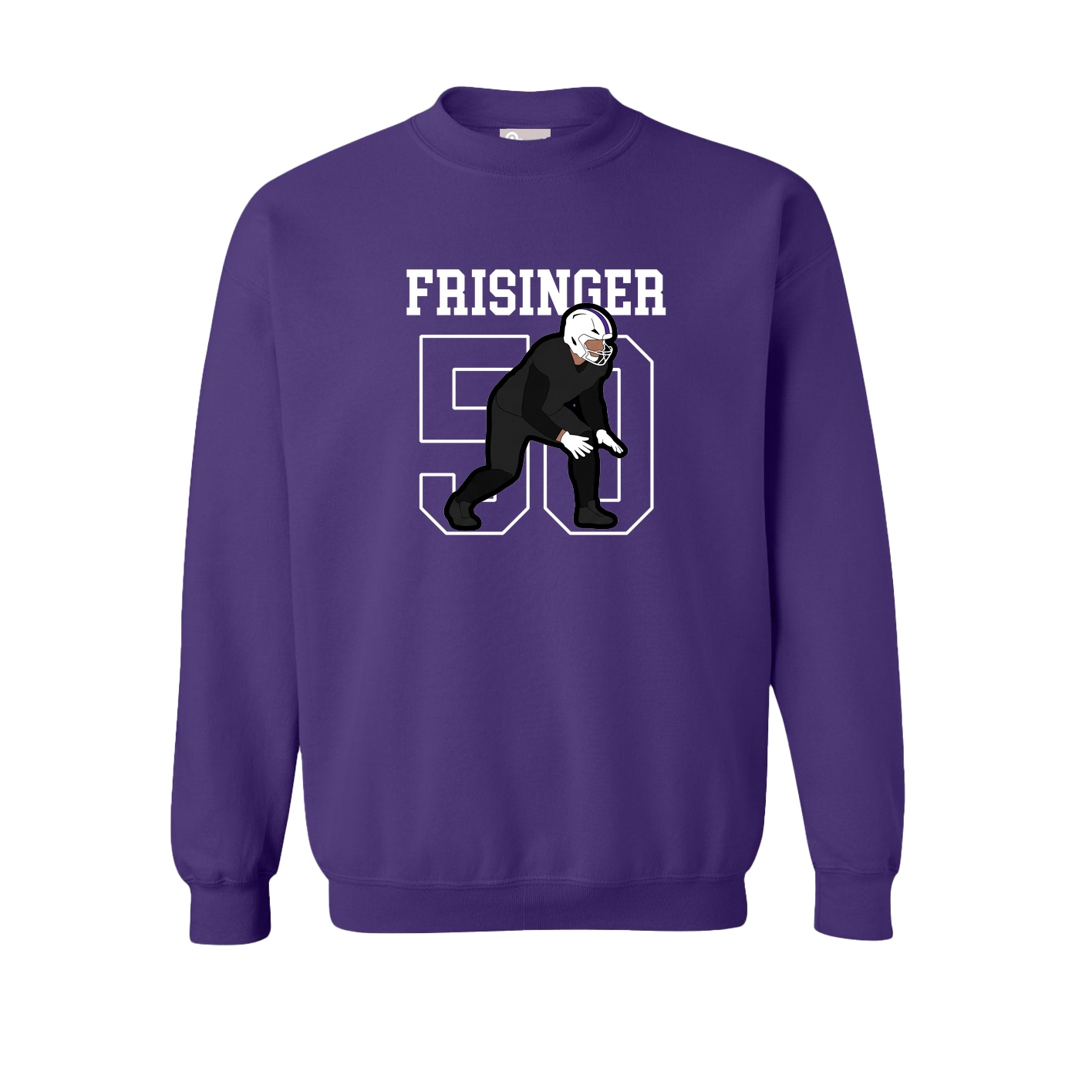 Fleece Crew — Shirsey in Purple