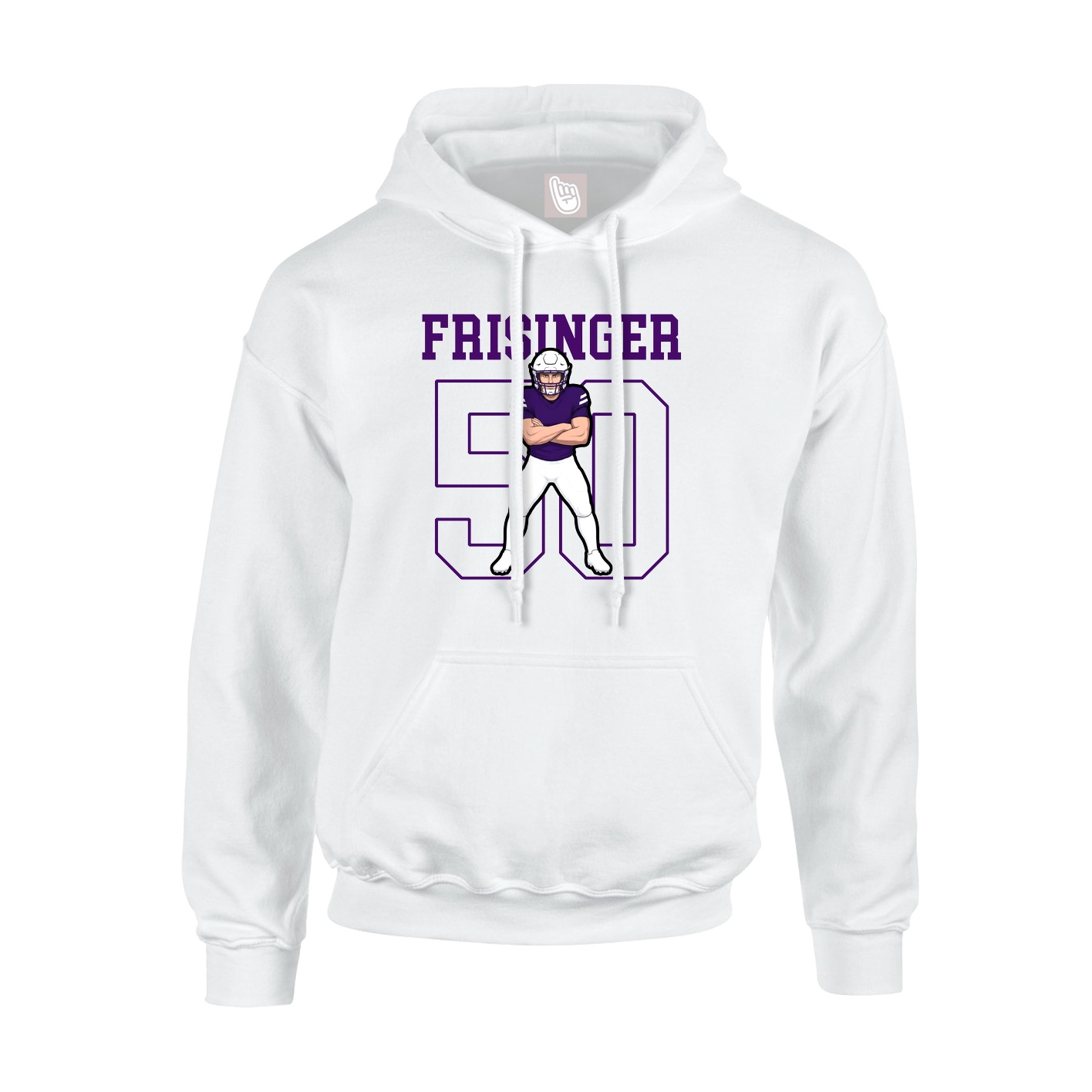Youth Hoodie — Shirsey in White