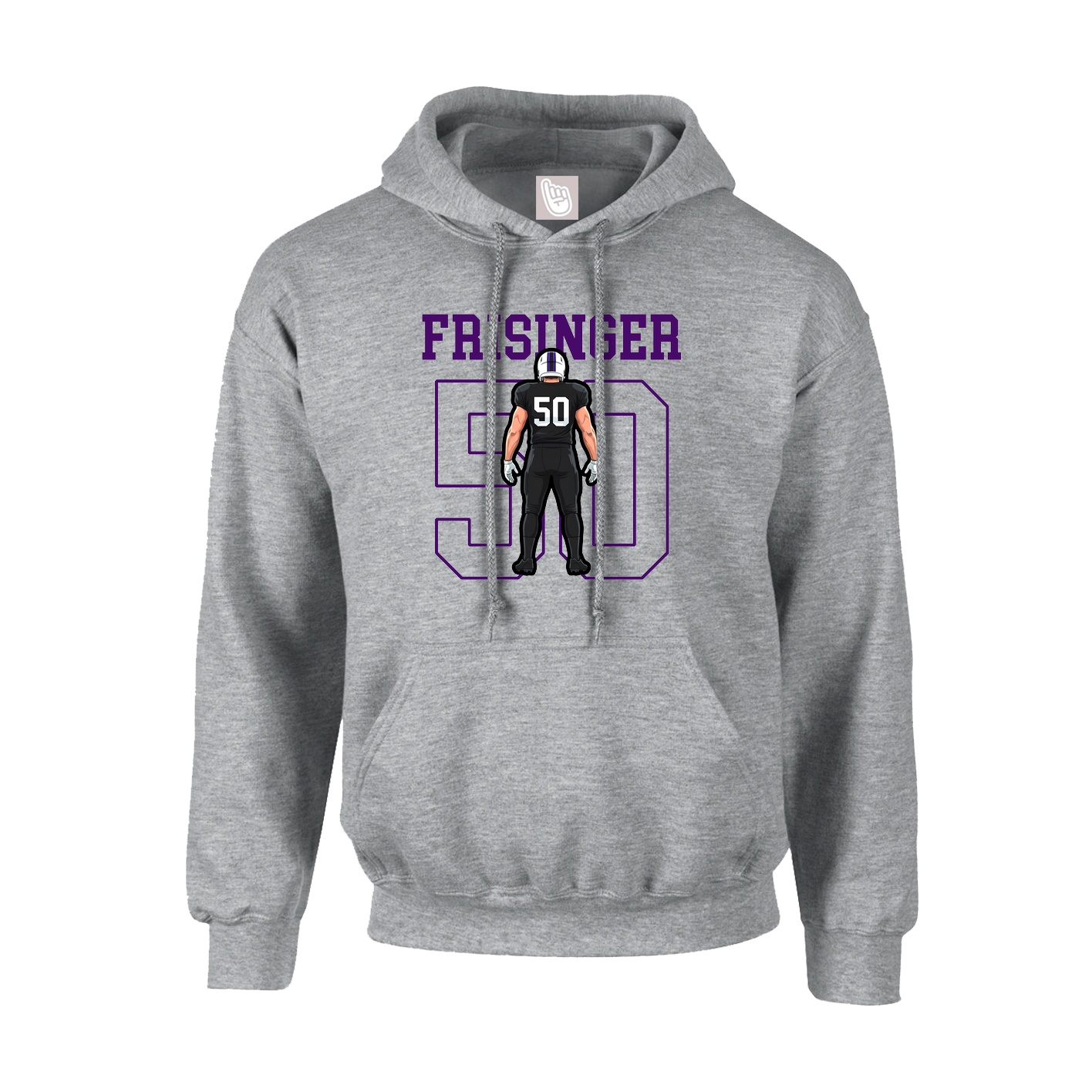 Youth Hoodie — Shirsey in Grey