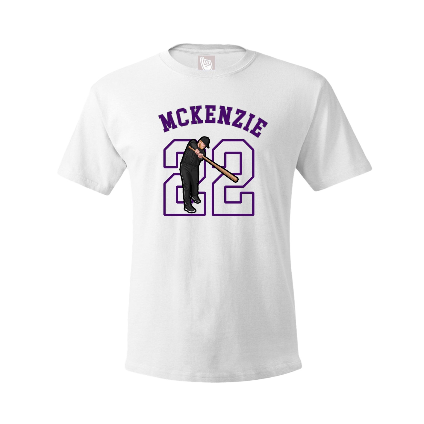 Youth Tee — Shirsey Arch in White