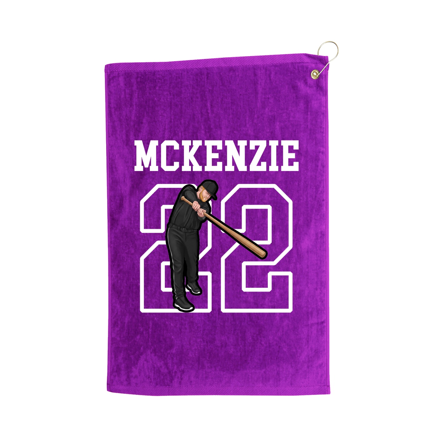 Golf Towel — Shirsey in Purple