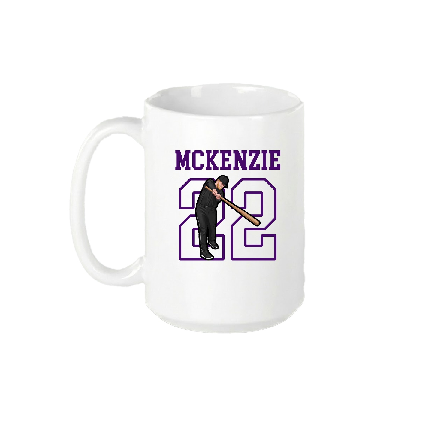 15oz Coffee Mug — Shirsey in White