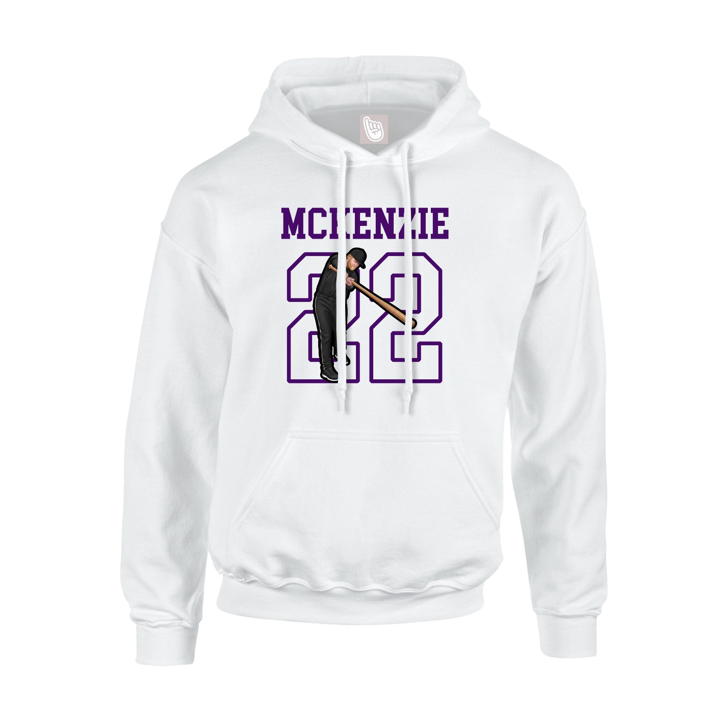 Hoodie — Shirsey in White
