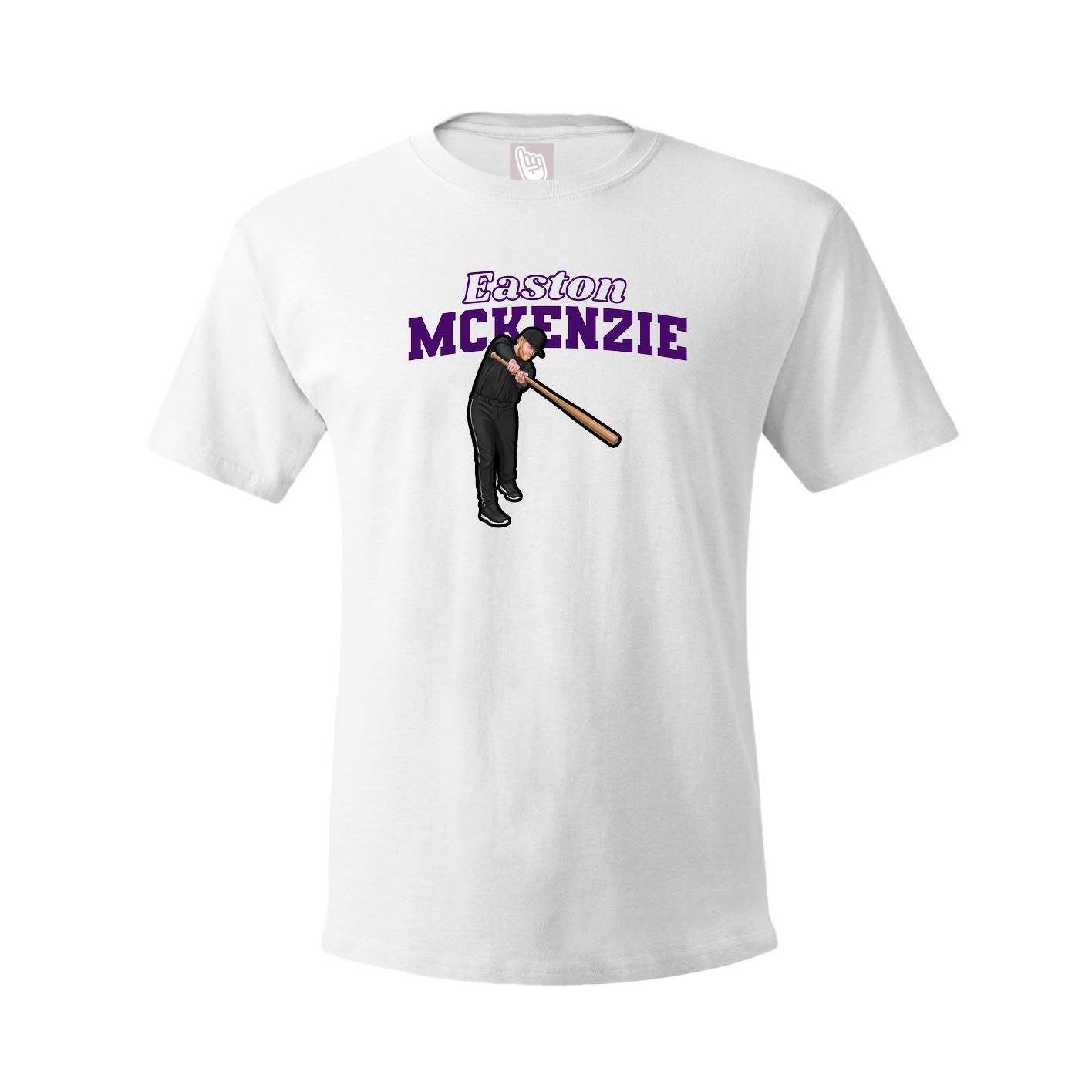 Tee — Name Arch in White