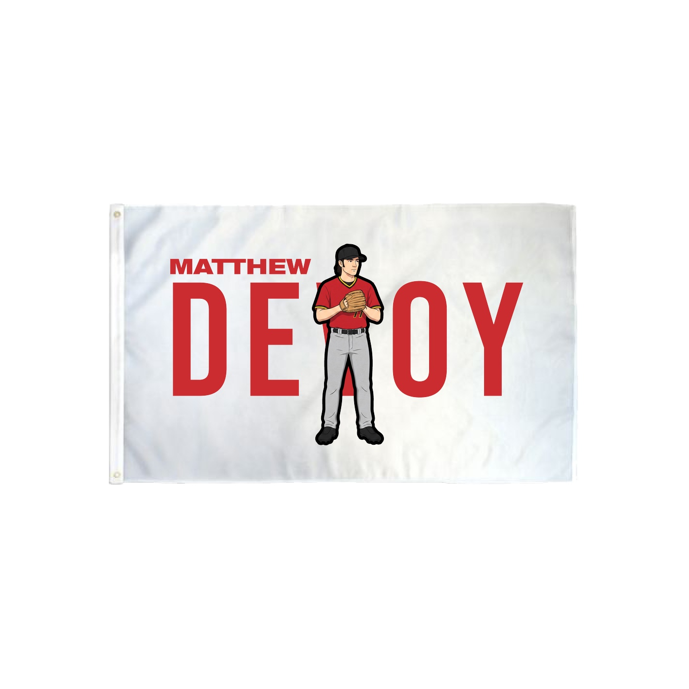 3x5 Flag — Player Name in Classic
