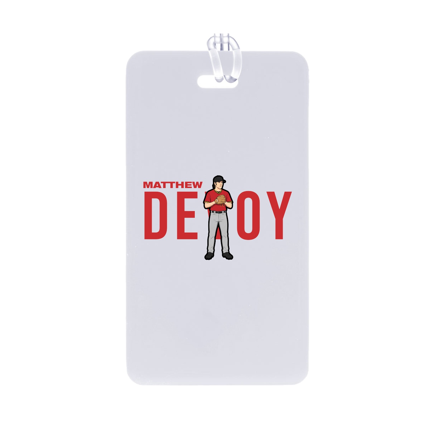 Bag Tag — Player Name in Classic