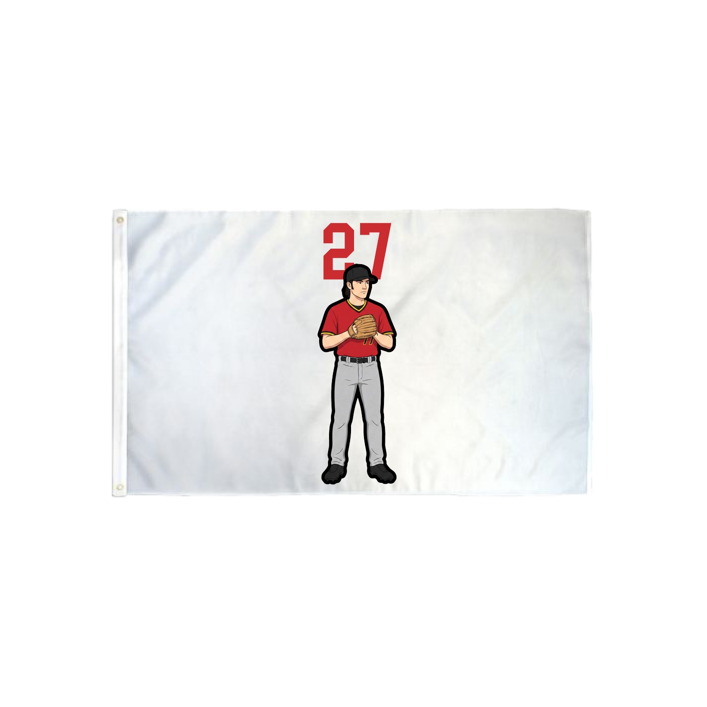 3x5 Flag — Number Top in Classic