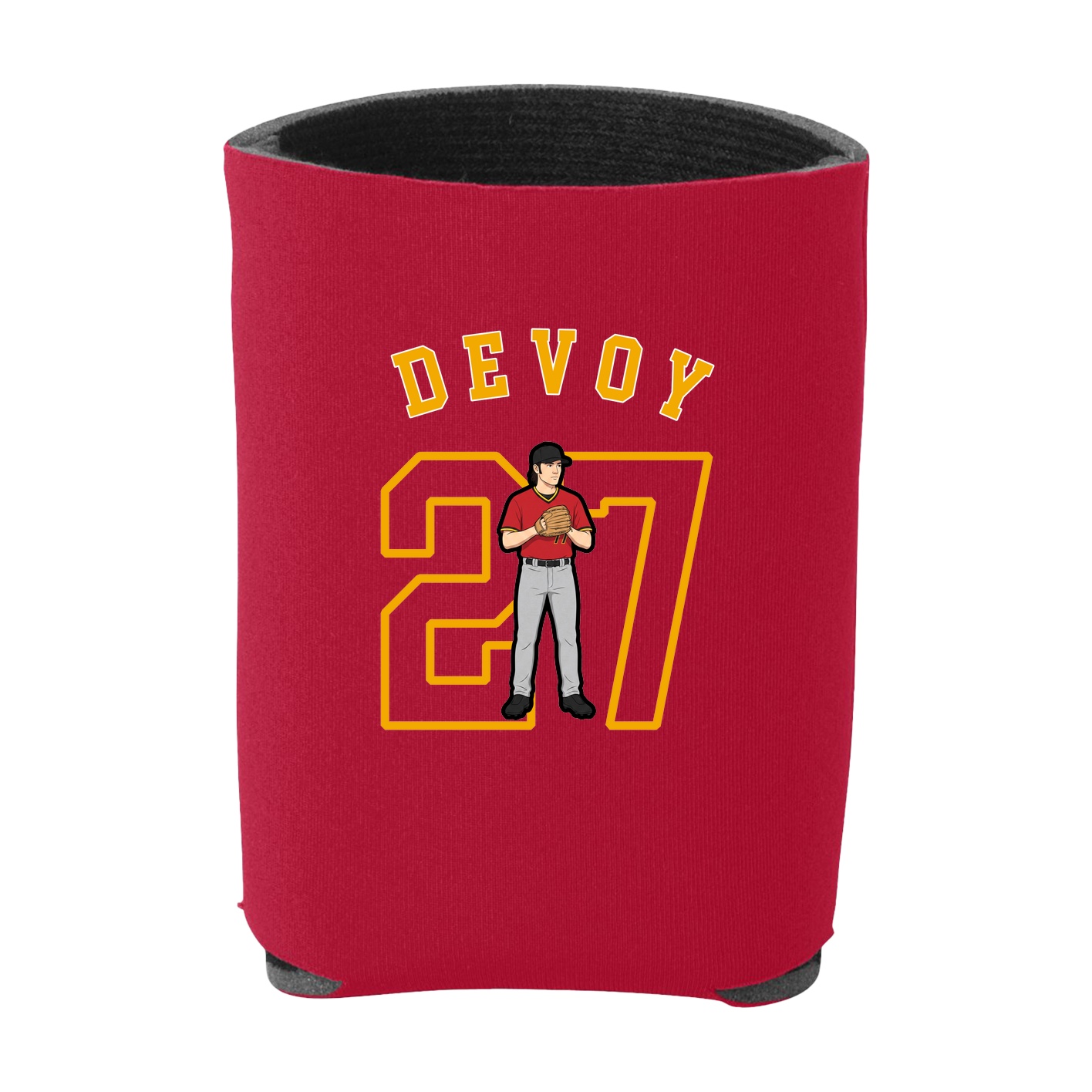 Can Holder — Shirsey Arch in Red