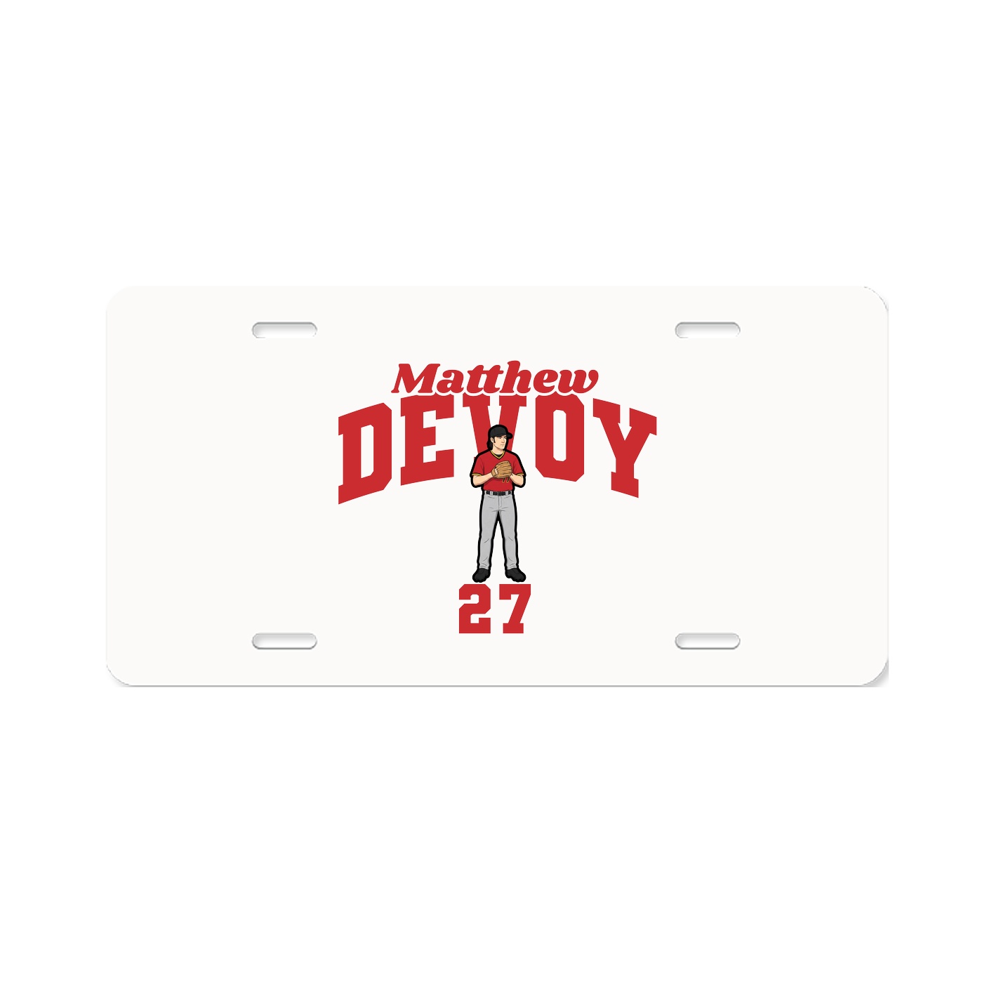License Plate — Signature Arch in Classic