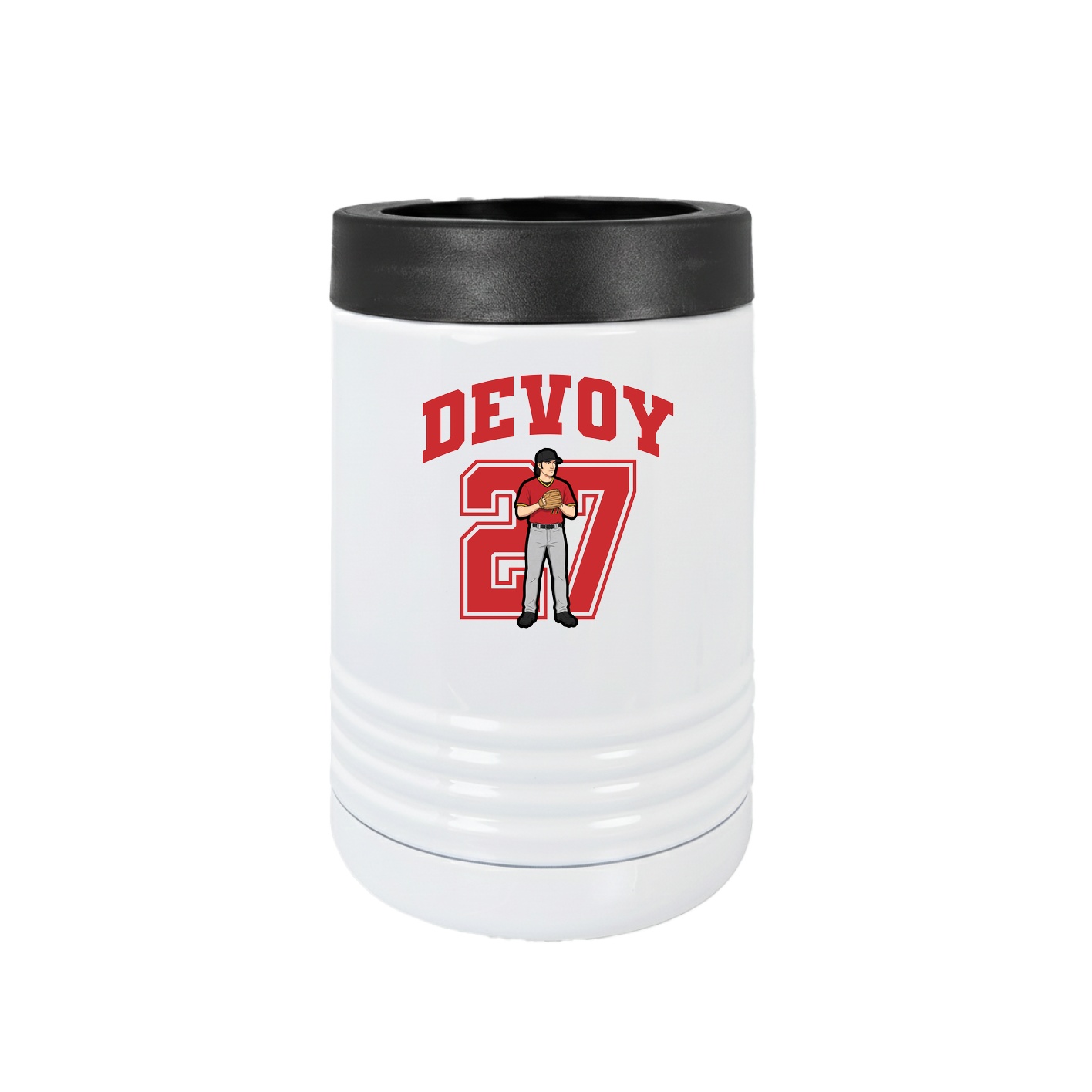 Beverage Holder — Number in White