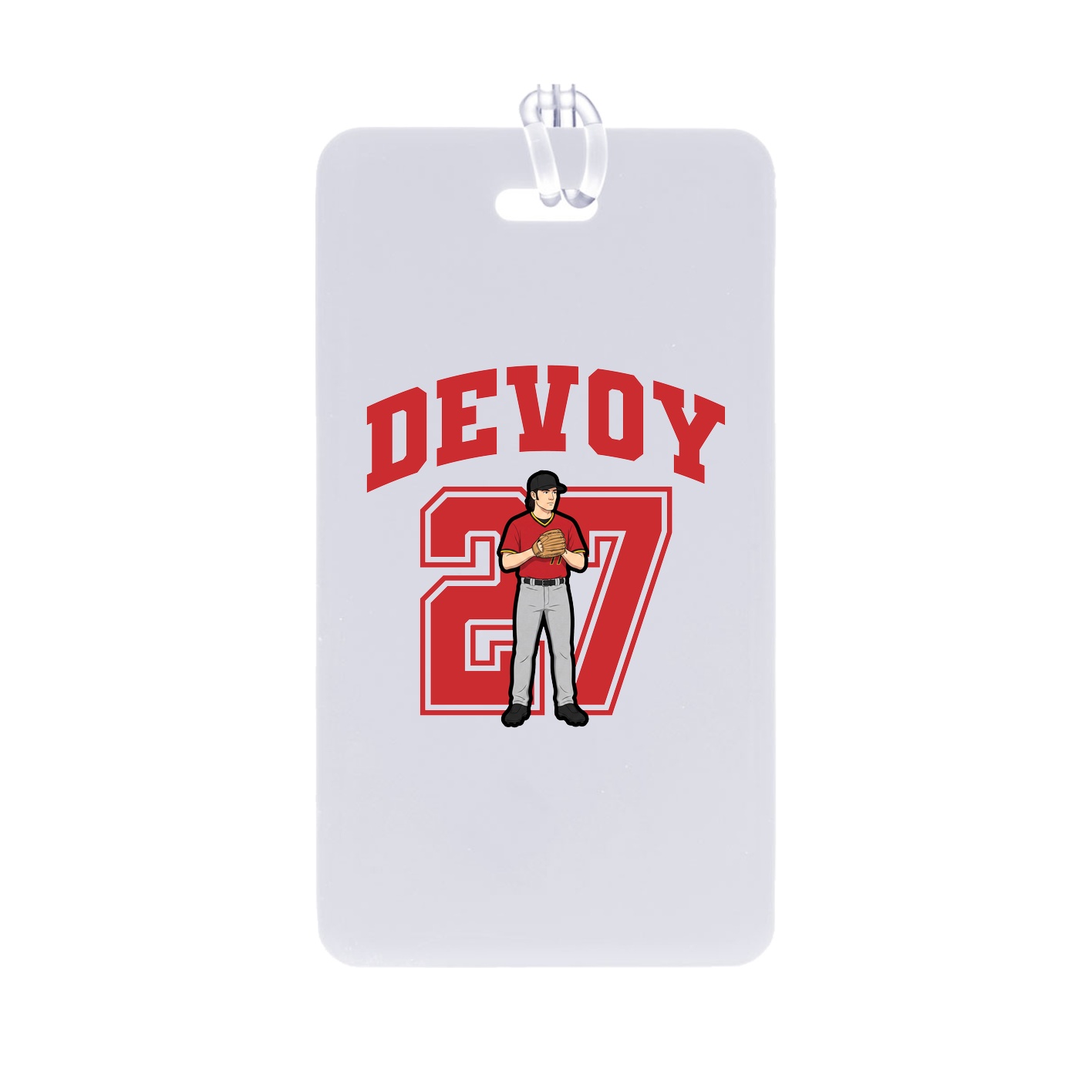 Bag Tag — Number in Classic