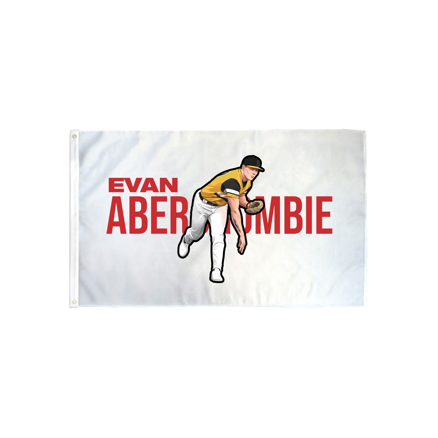 3x5 Flag — Player Name in Classic