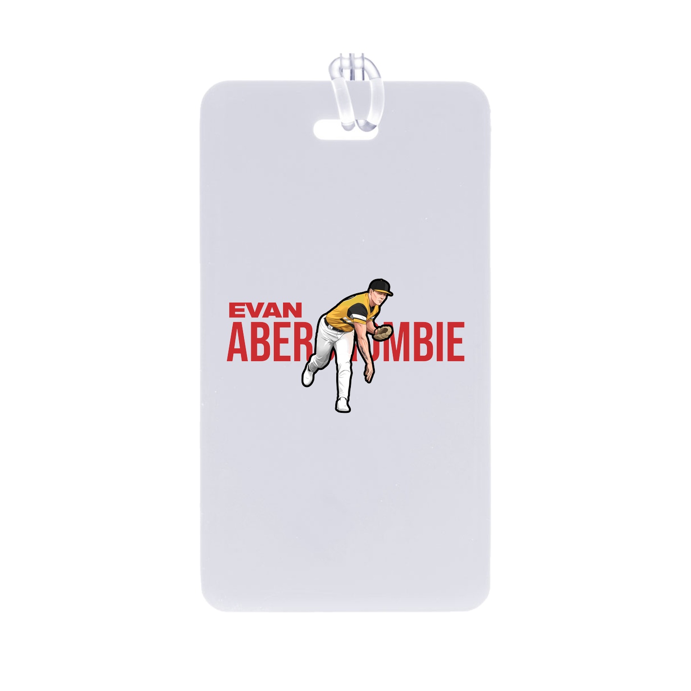 Bag Tag — Player Name in Classic