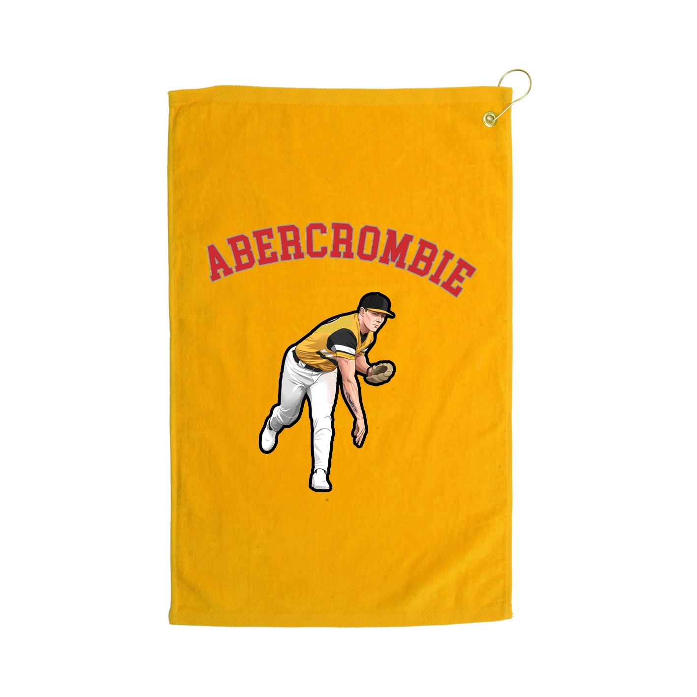 Golf Towel — Shirsey Arch in Gold
