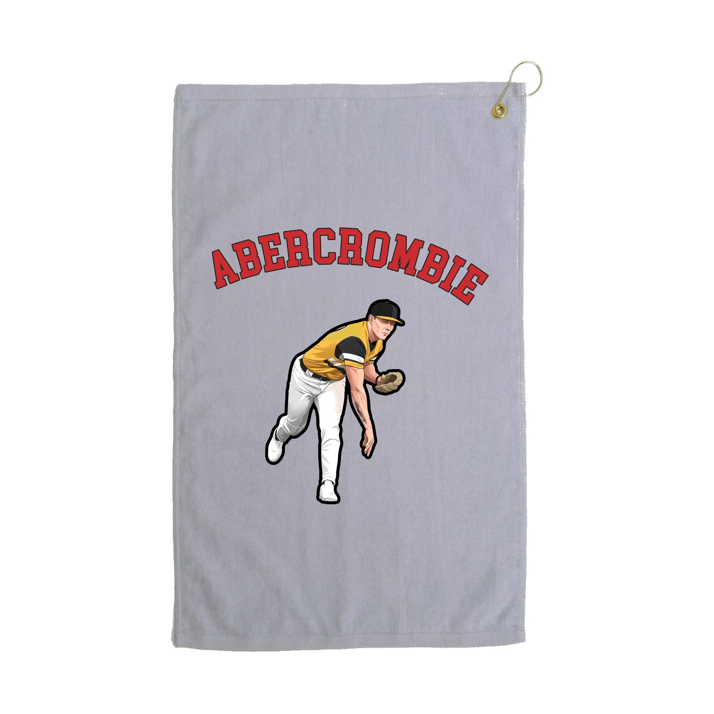 Golf Towel — Shirsey Arch in Grey