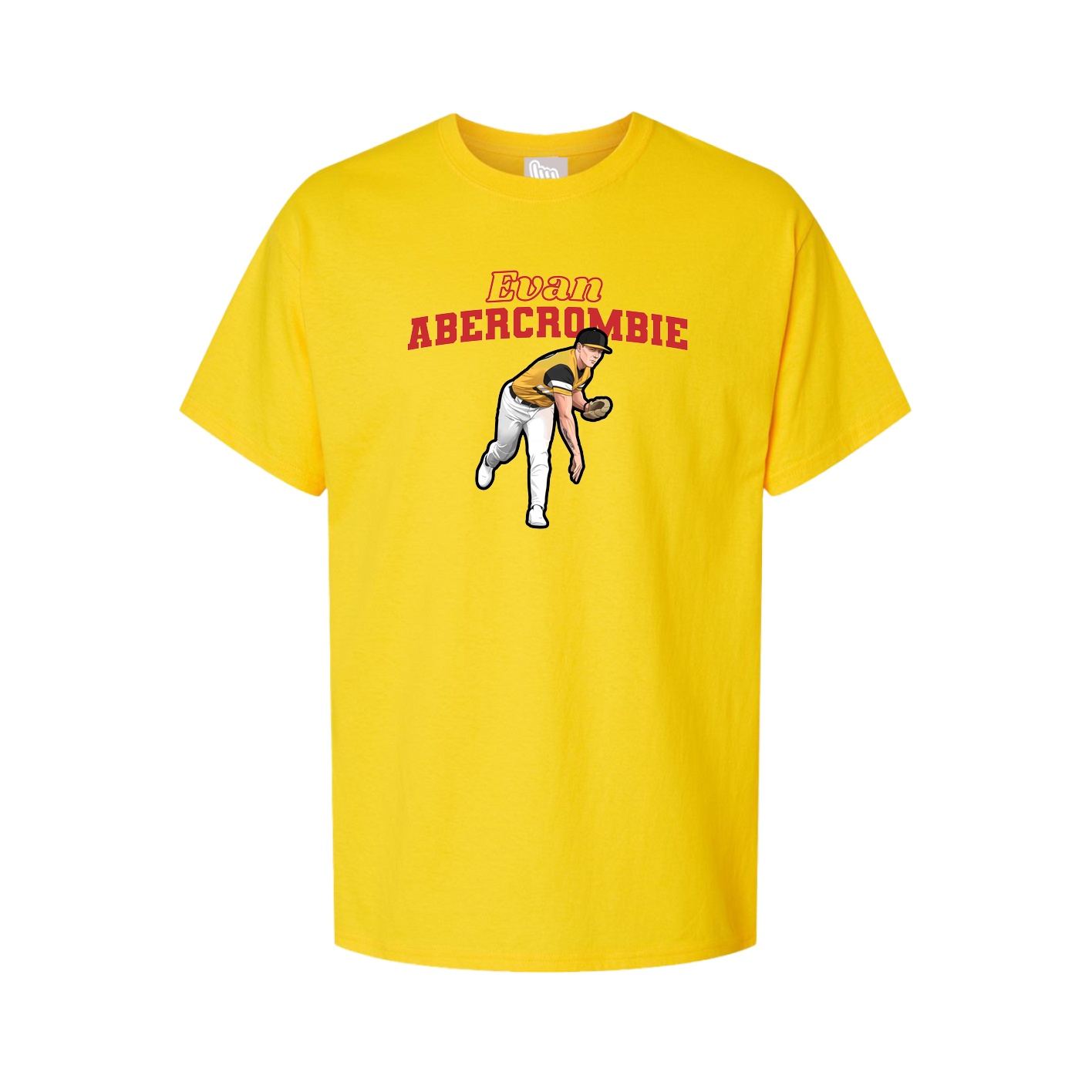 Tee — Name Arch in Gold
