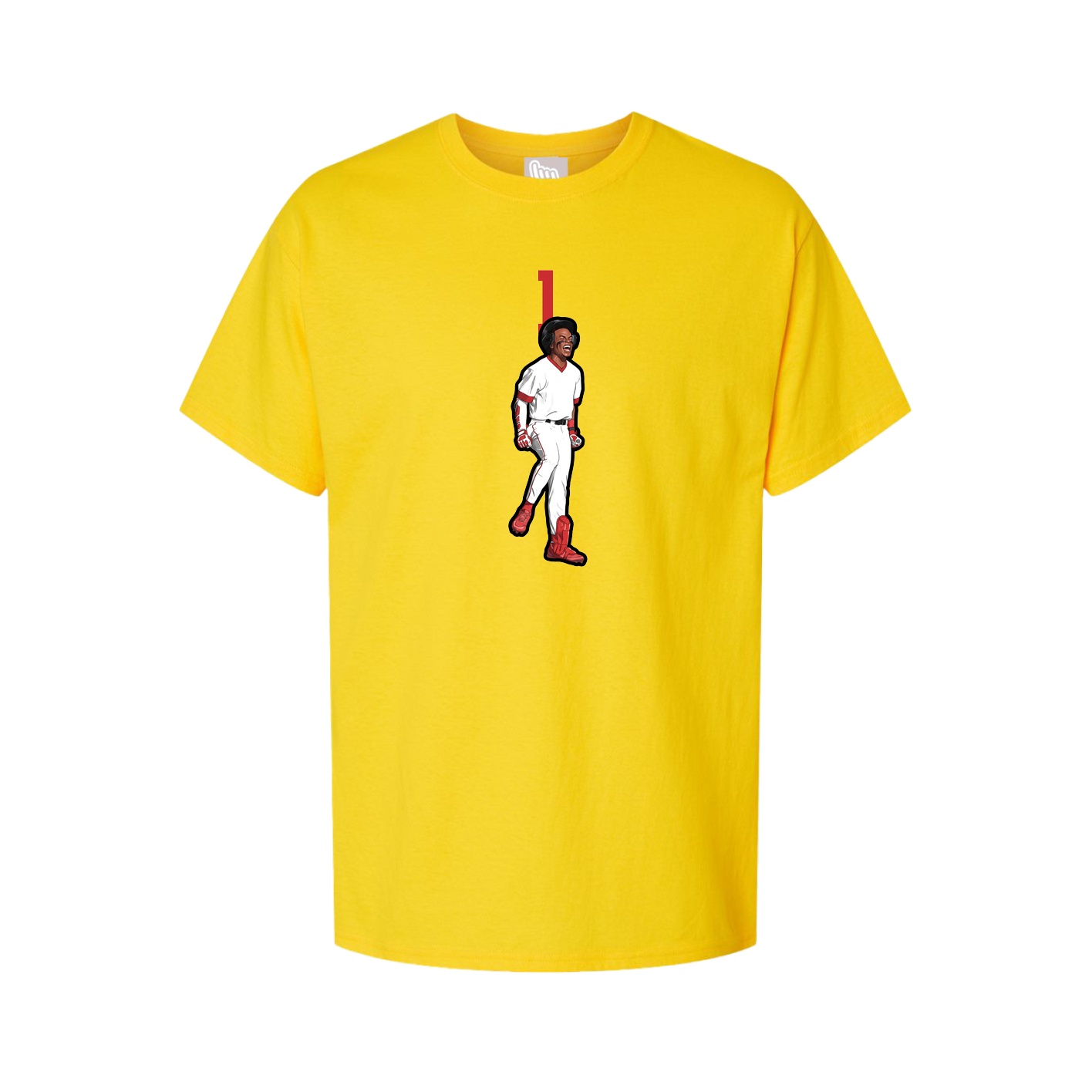 Tee — Number Top in Gold