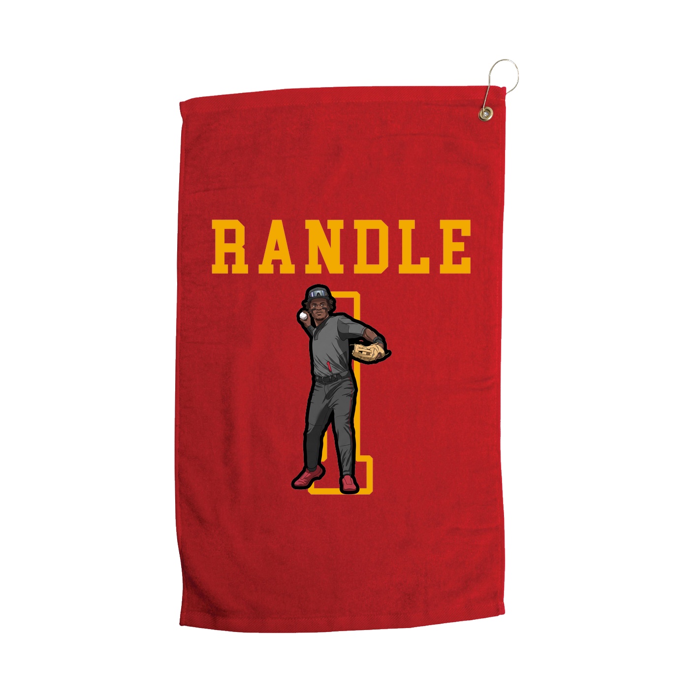 Golf Towel — Shirsey in Red