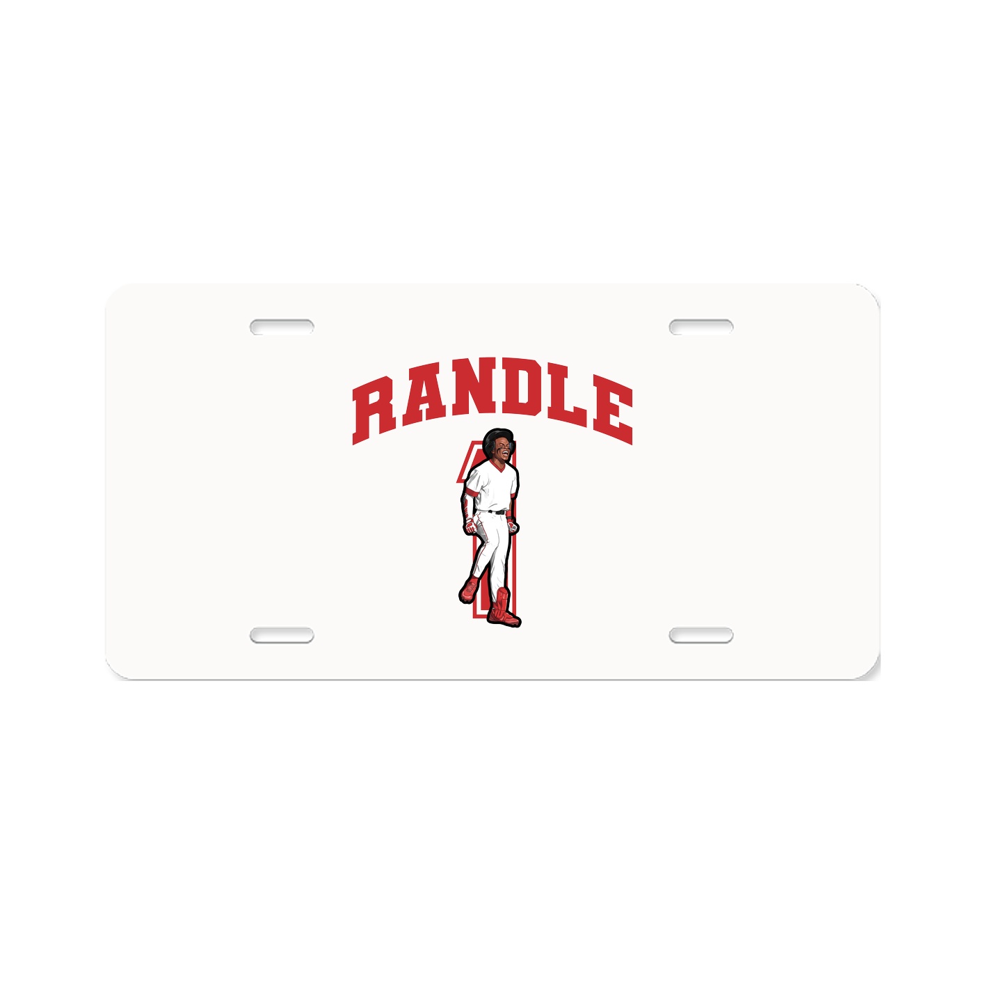 License Plate — Number in Classic